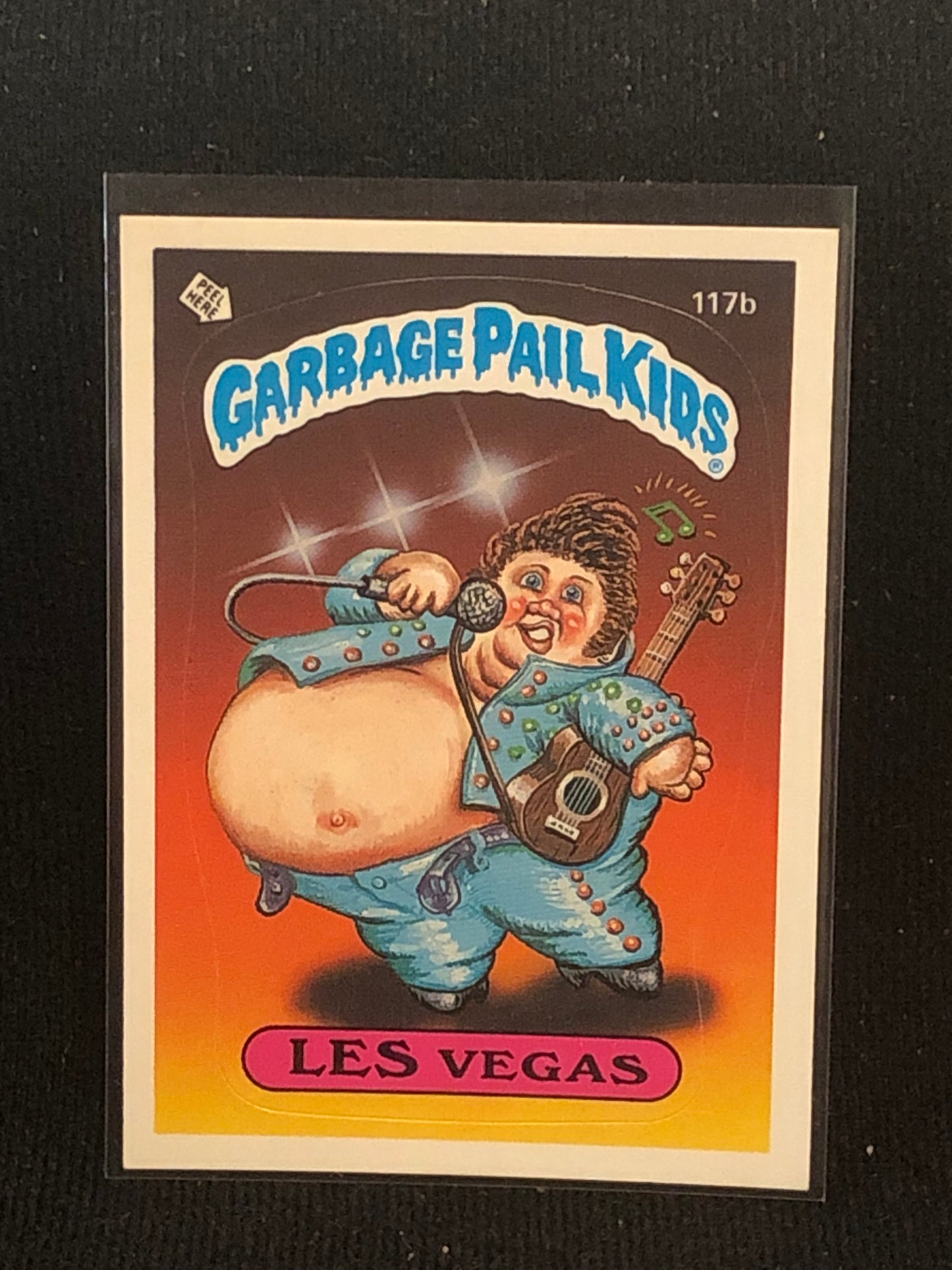 Garbage Pail Kids Original Series 3 (os3) 117b Les Vegas