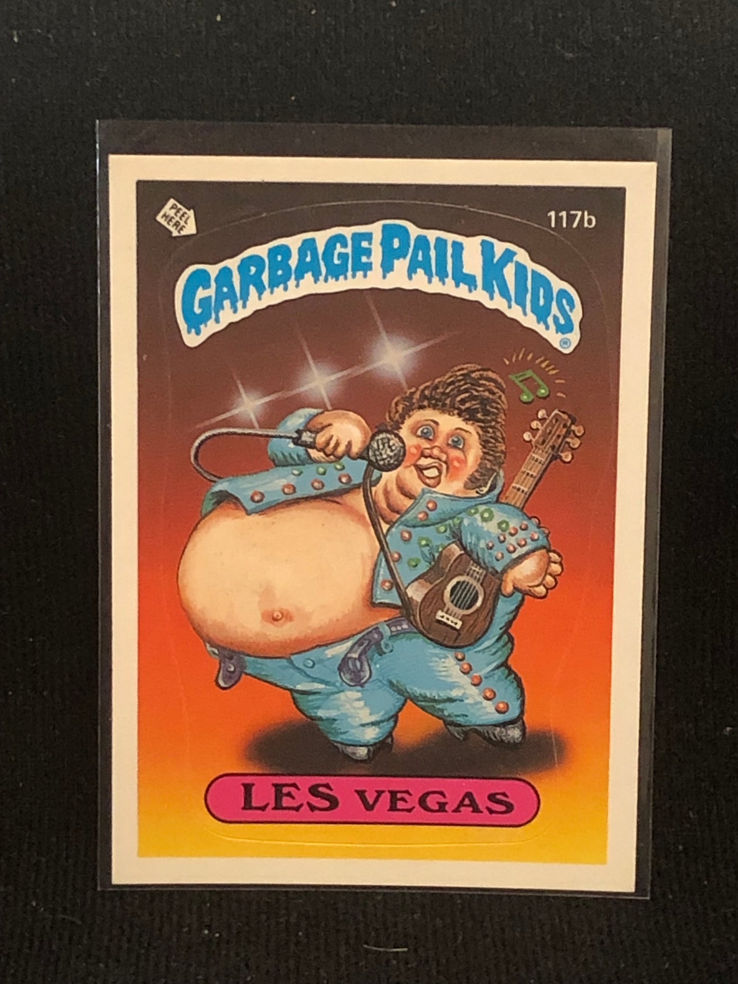 Garbage Pail Kids Original Series 3 (os3) 117b Les Vegas