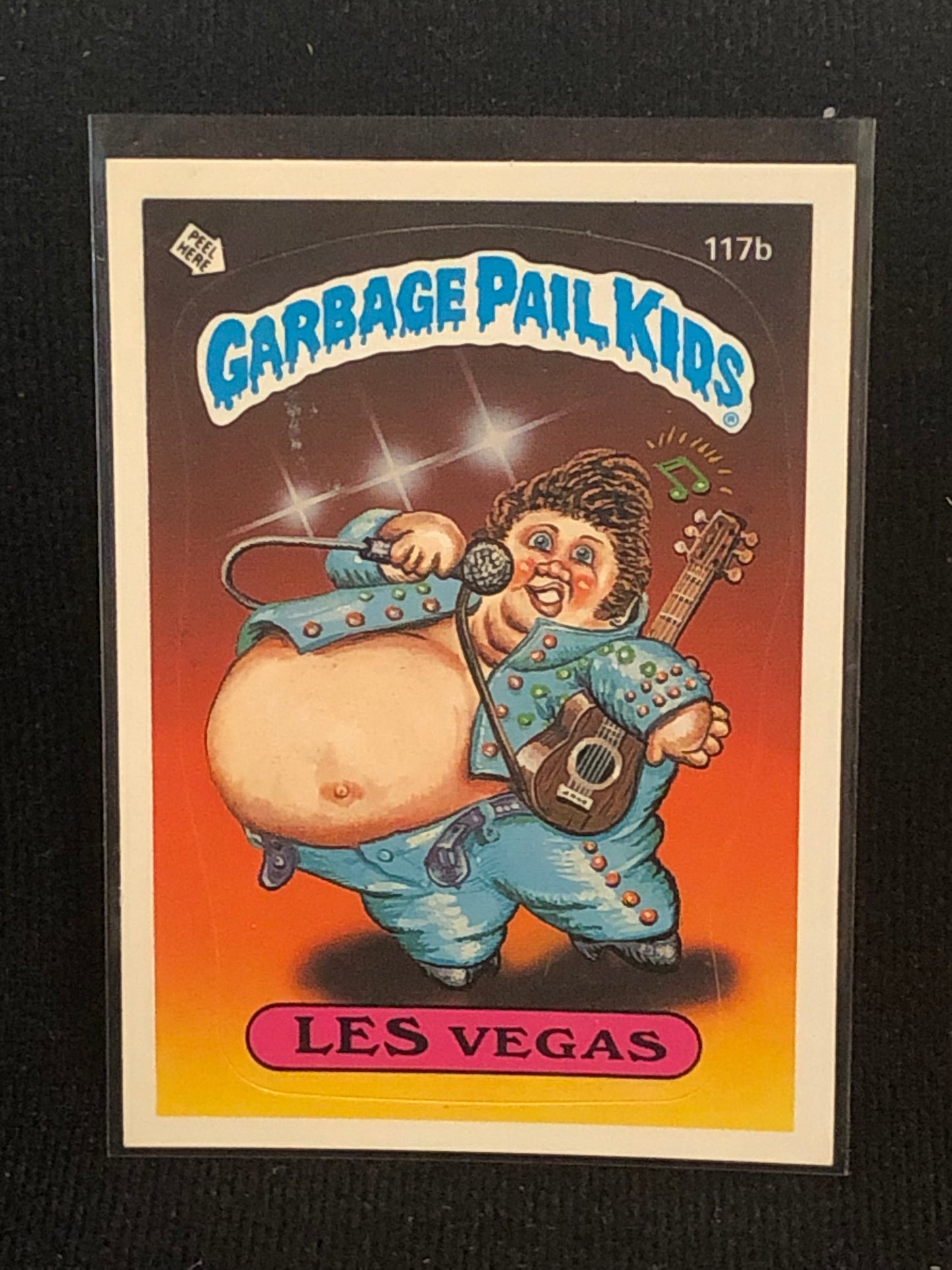 Garbage Pail Kids Original Series 3 (os3) 117b Les Vegas