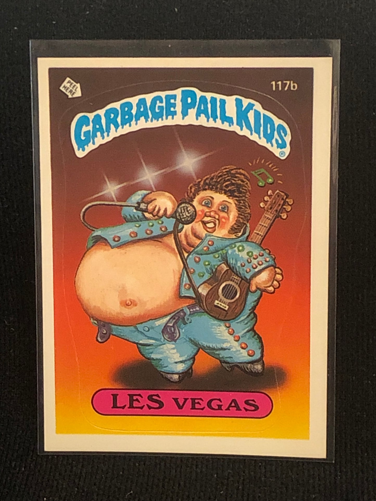 Garbage Pail Kids Original Series 3 (os3) 117b Les Vegas