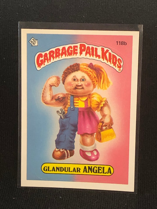 Garbage Pail Kids Original Series 3 (os3) 118b Glandular Angela