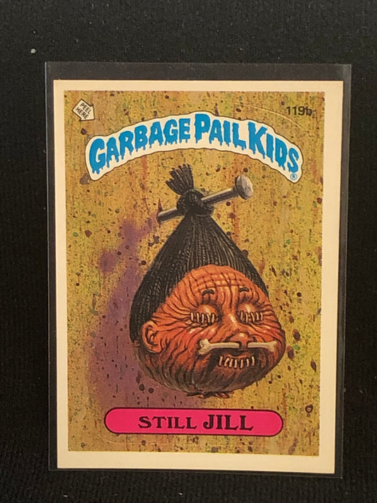 Garbage Pail Kids Original Series 3 (os3) 119b Still Jill