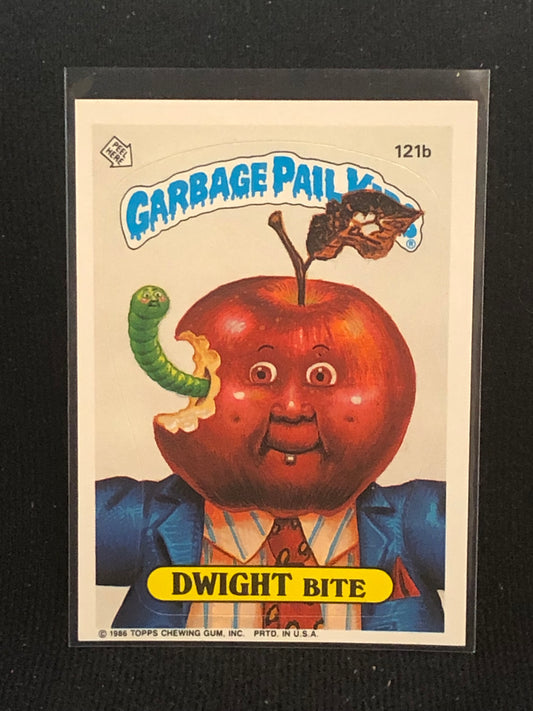 Garbage Pail Kids Original Series 3 (os3) 121b Dwight Bite