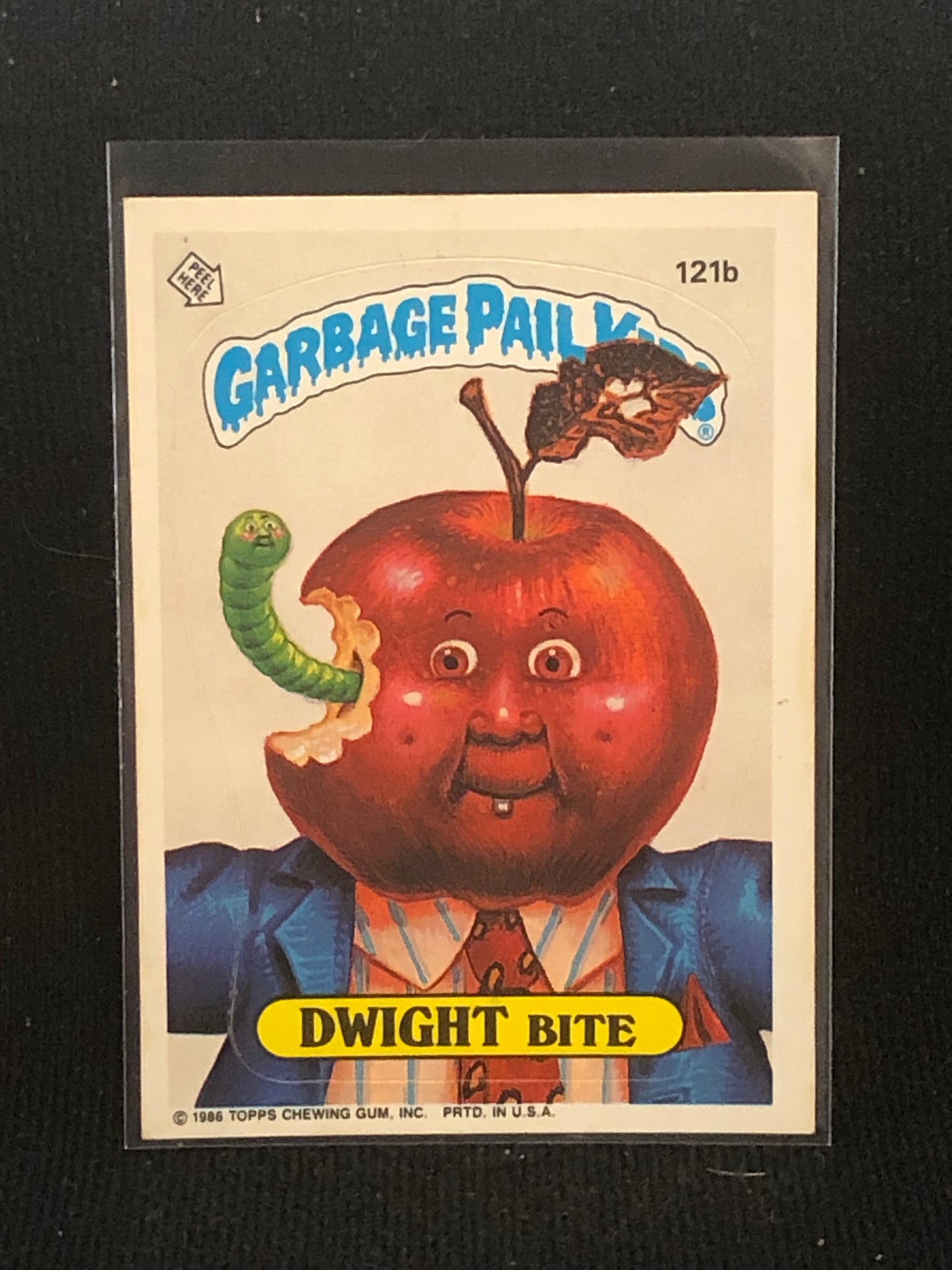 Garbage Pail Kids Original Series 3 (os3) 121b Dwight Bite