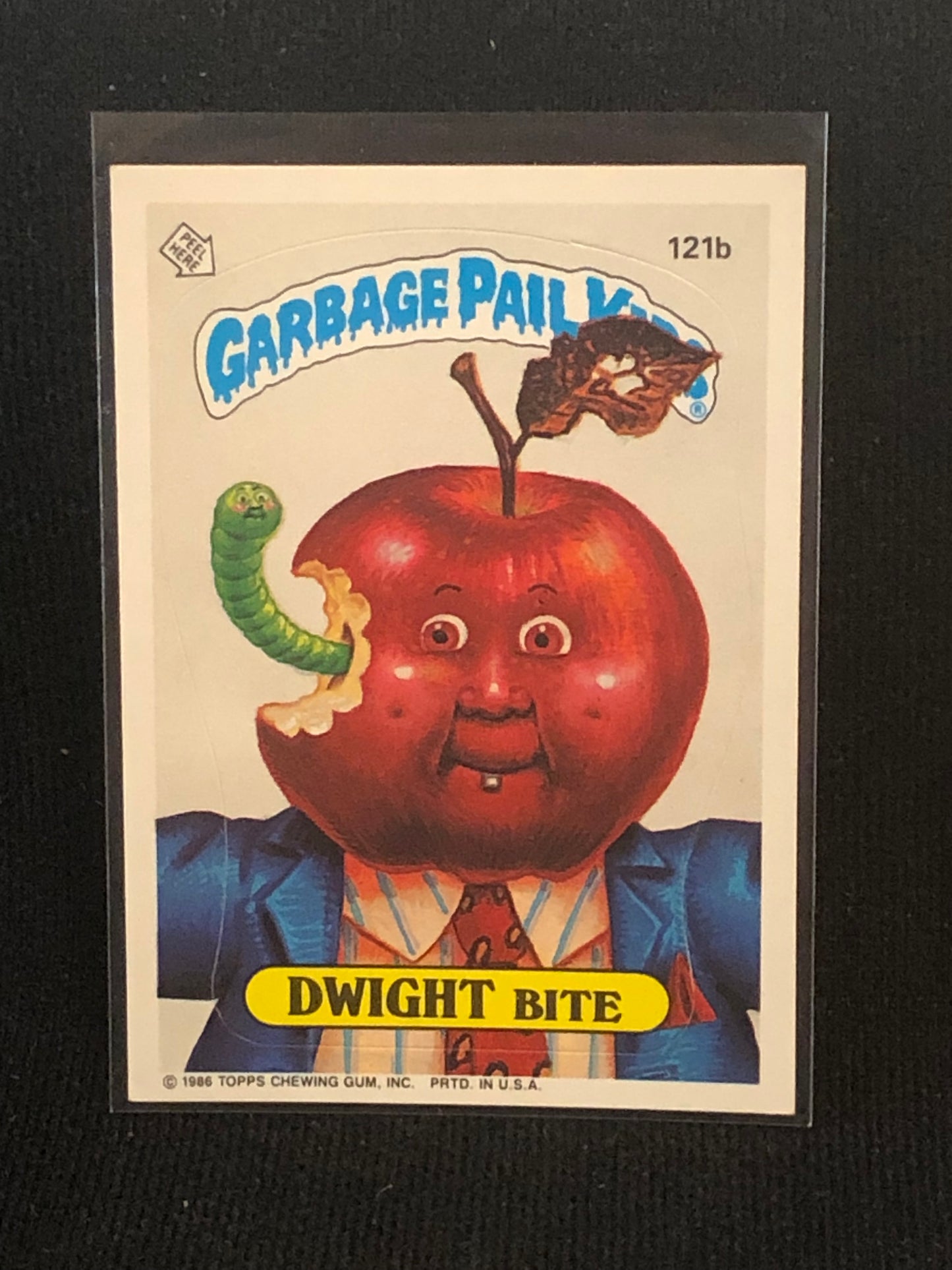 Garbage Pail Kids Original Series 3 (os3) 121b Dwight Bite