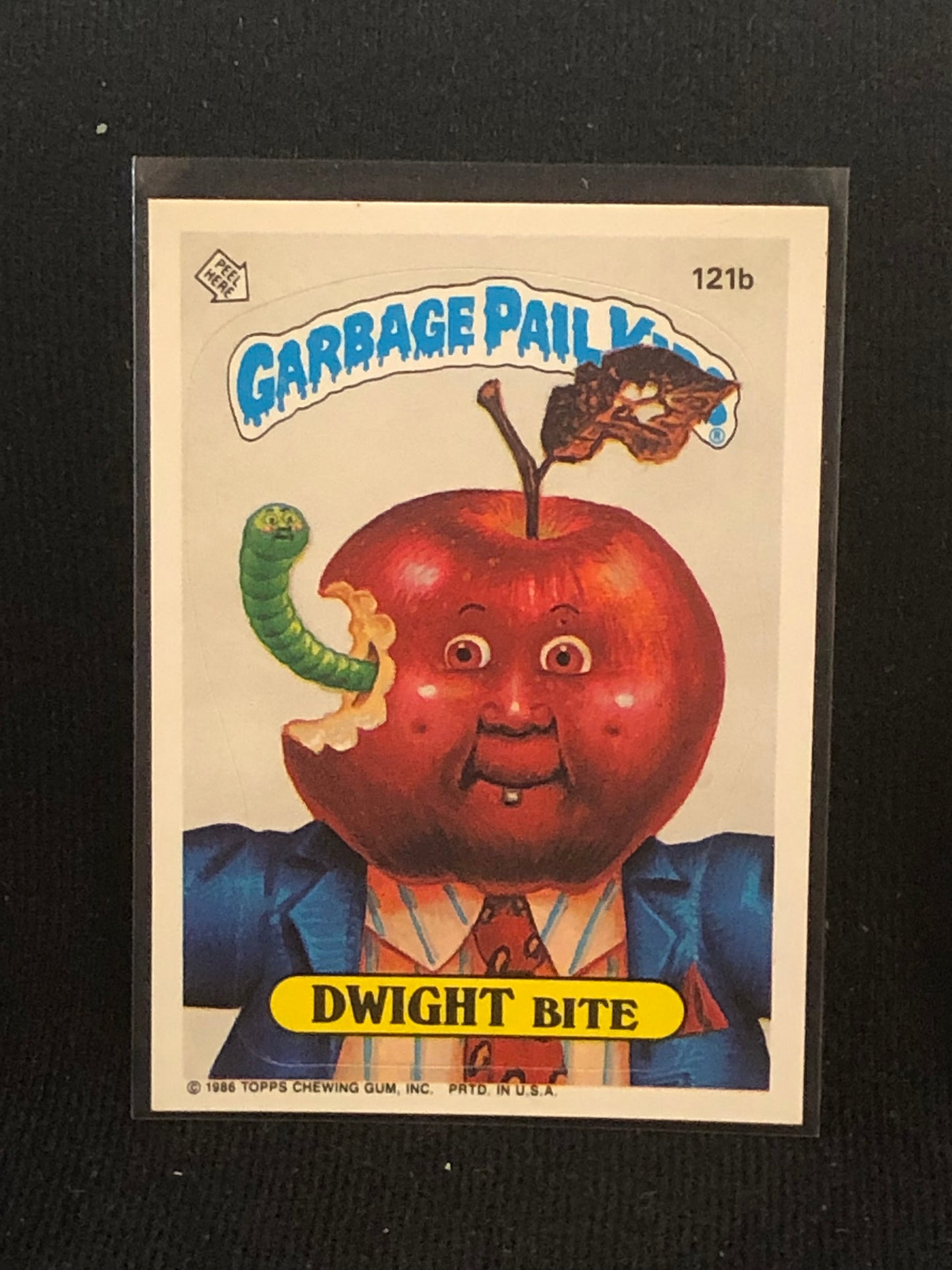 Garbage Pail Kids Original Series 3 (os3) 121b Dwight Bite