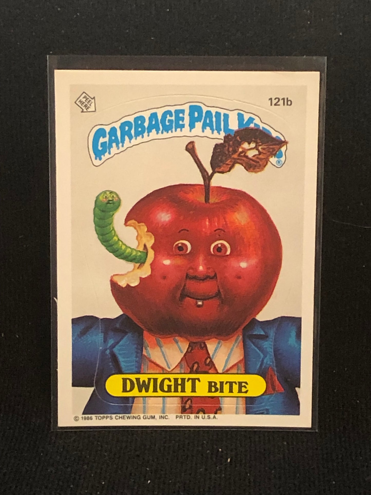 Garbage Pail Kids Original Series 3 (os3) 121b Dwight Bite