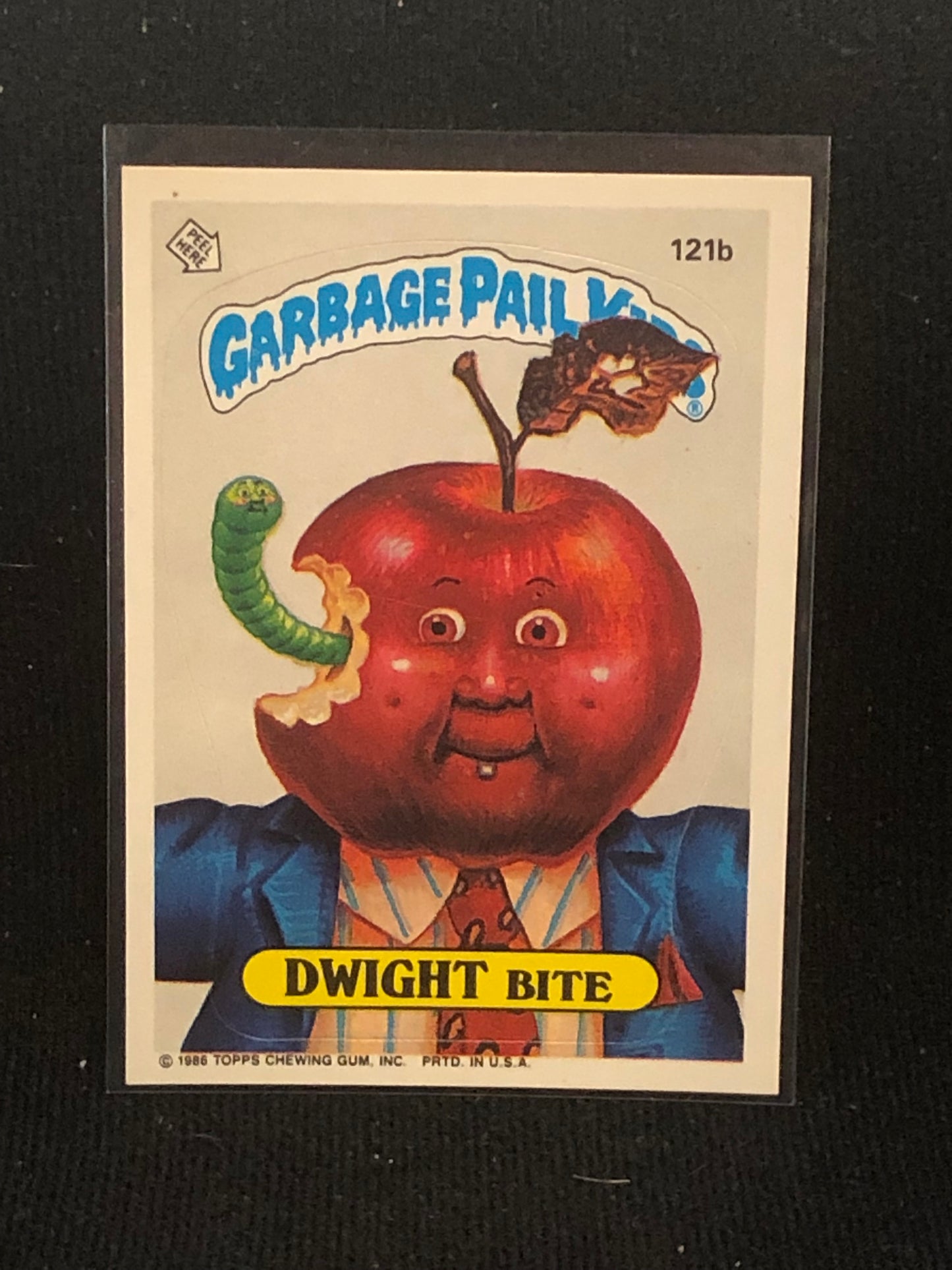 Garbage Pail Kids Original Series 3 (os3) 121b Dwight Bite