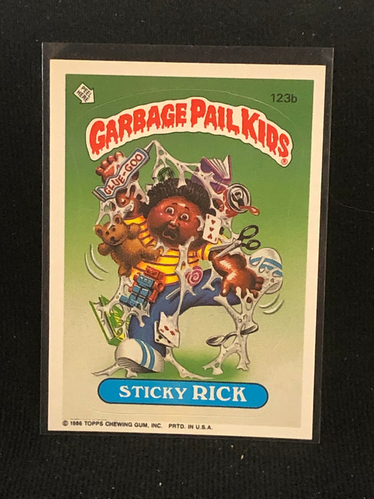 Garbage Pail Kids Original Series 3 (os3) 123b Sticky Rick