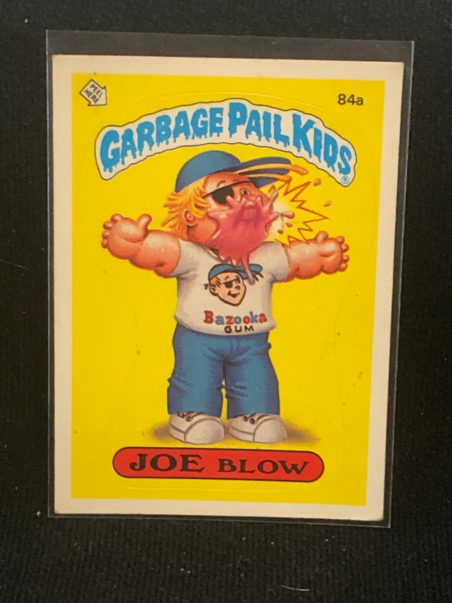 Garbage Pail Kids Original Series 3 (os3) 84a Joe Blow