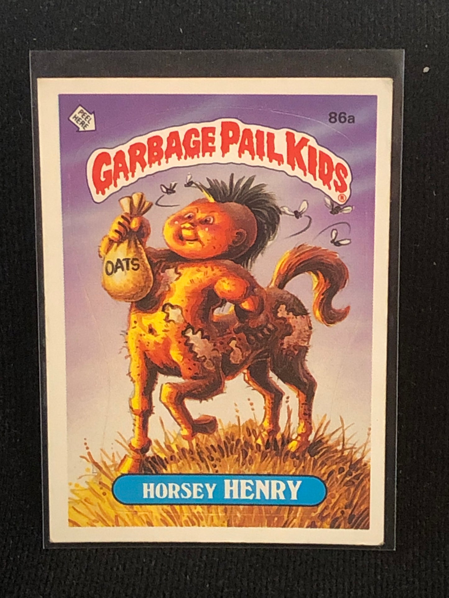 Garbage Pail Kids Original Series 3 (os3) 86a Horsey Henry