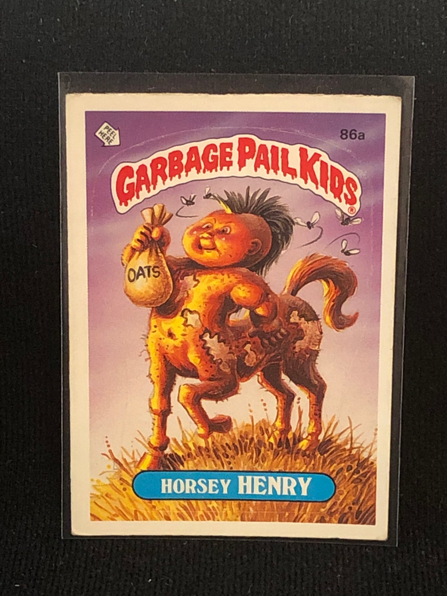 Garbage Pail Kids Original Series 3 (os3) 86a Horsey Henry