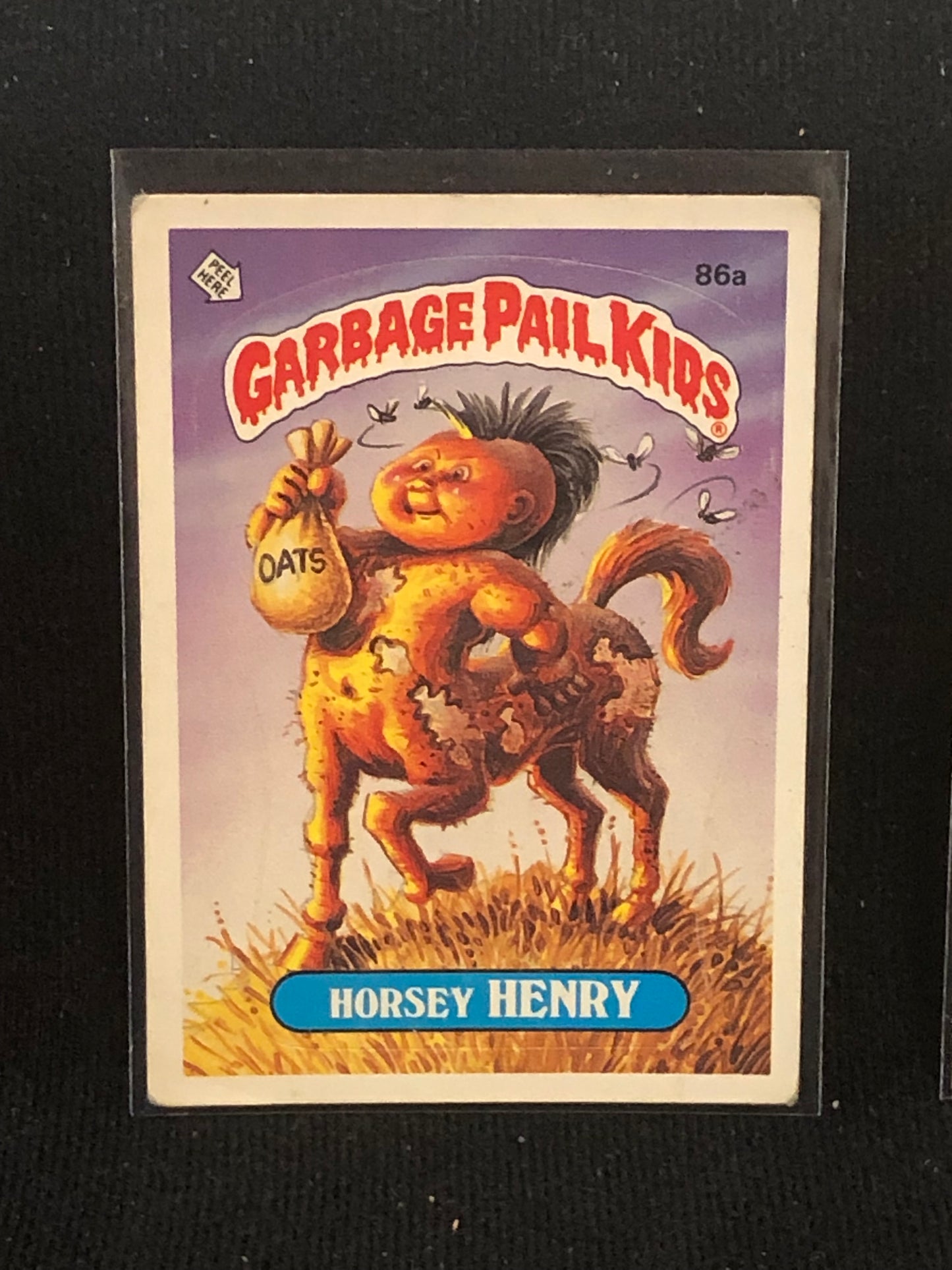 Garbage Pail Kids Original Series 3 (os3) 86a Horsey Henry