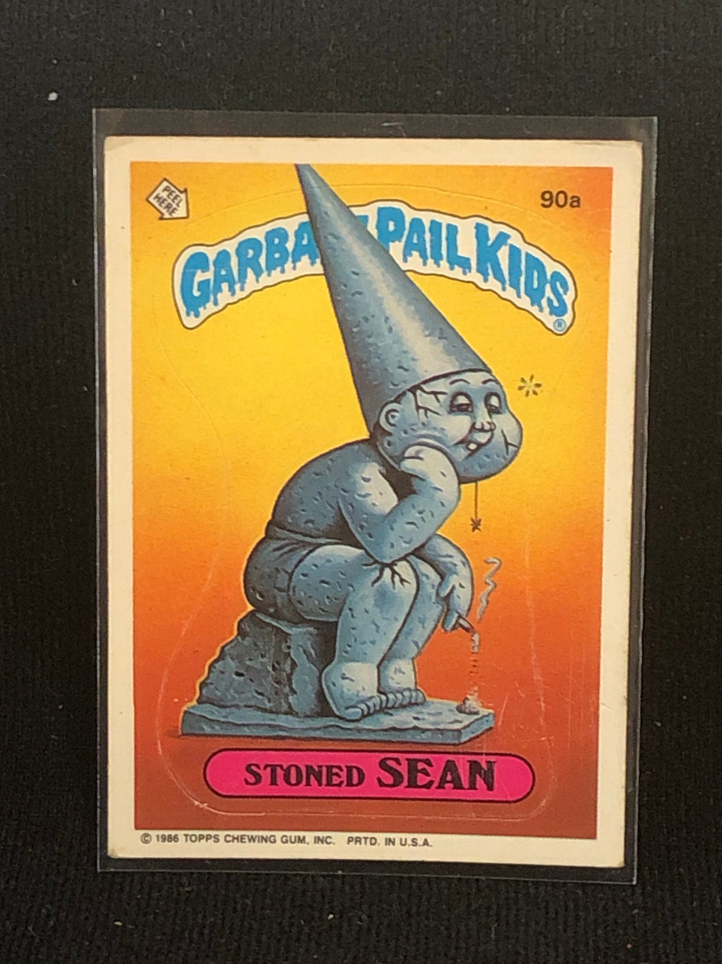 Garbage Pail Kids Original Series 3 (os3) 90a Stoned Sean