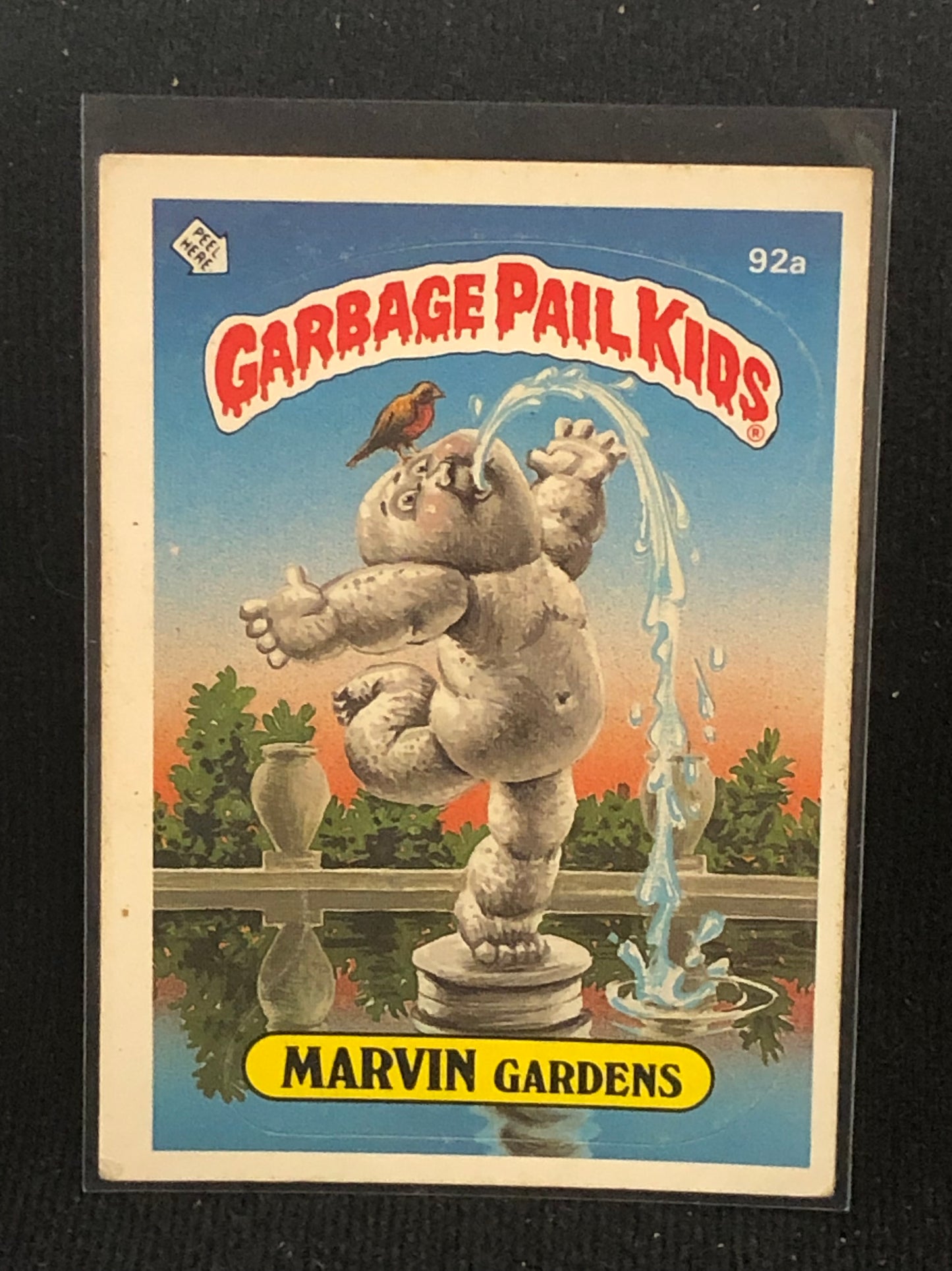 Garbage Pail Kids Original Series 3 (os3) 92a Marvin Gardens