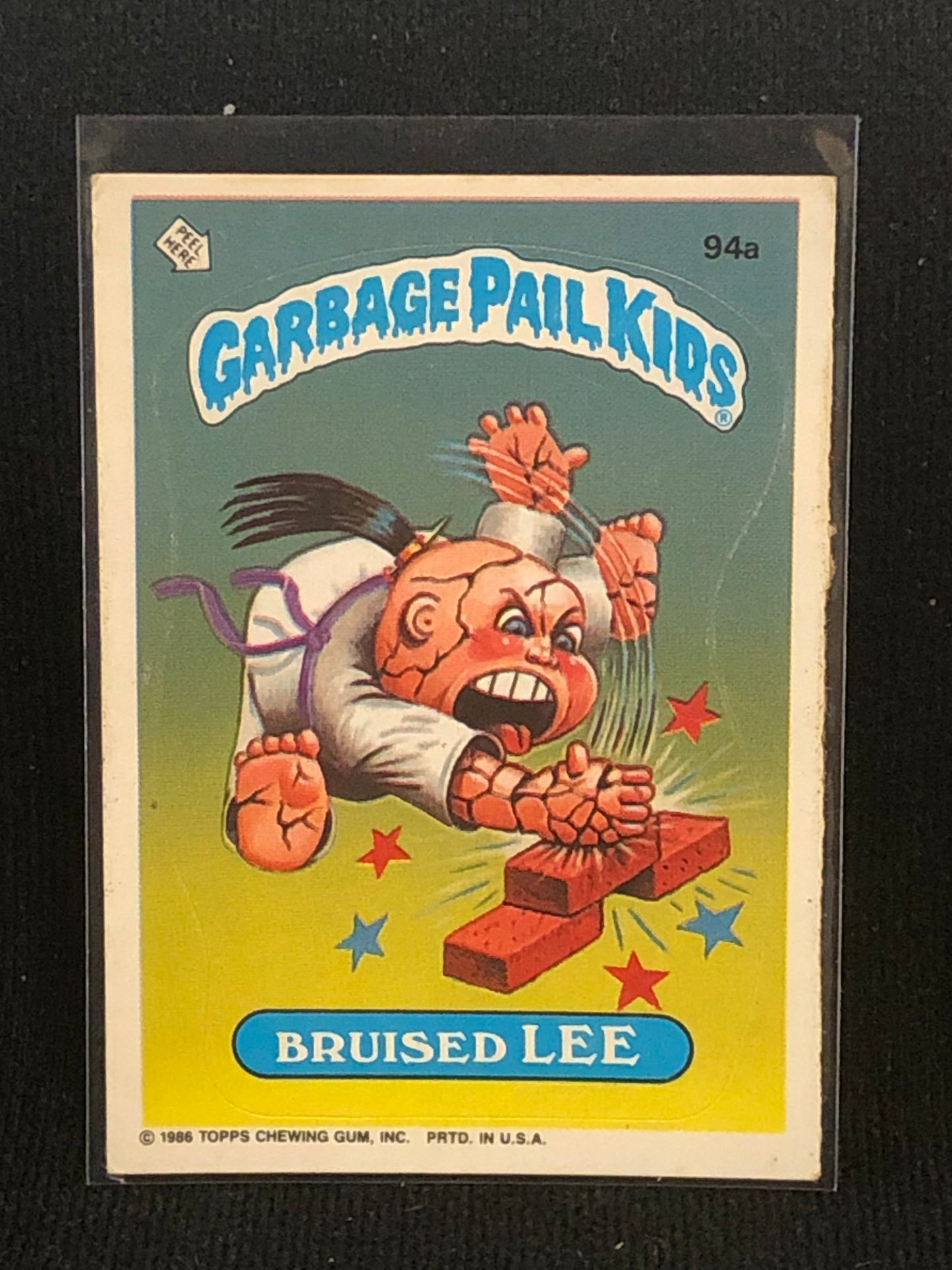 Garbage Pail Kids Original Series 3 (os3) 94a Bruised Lee