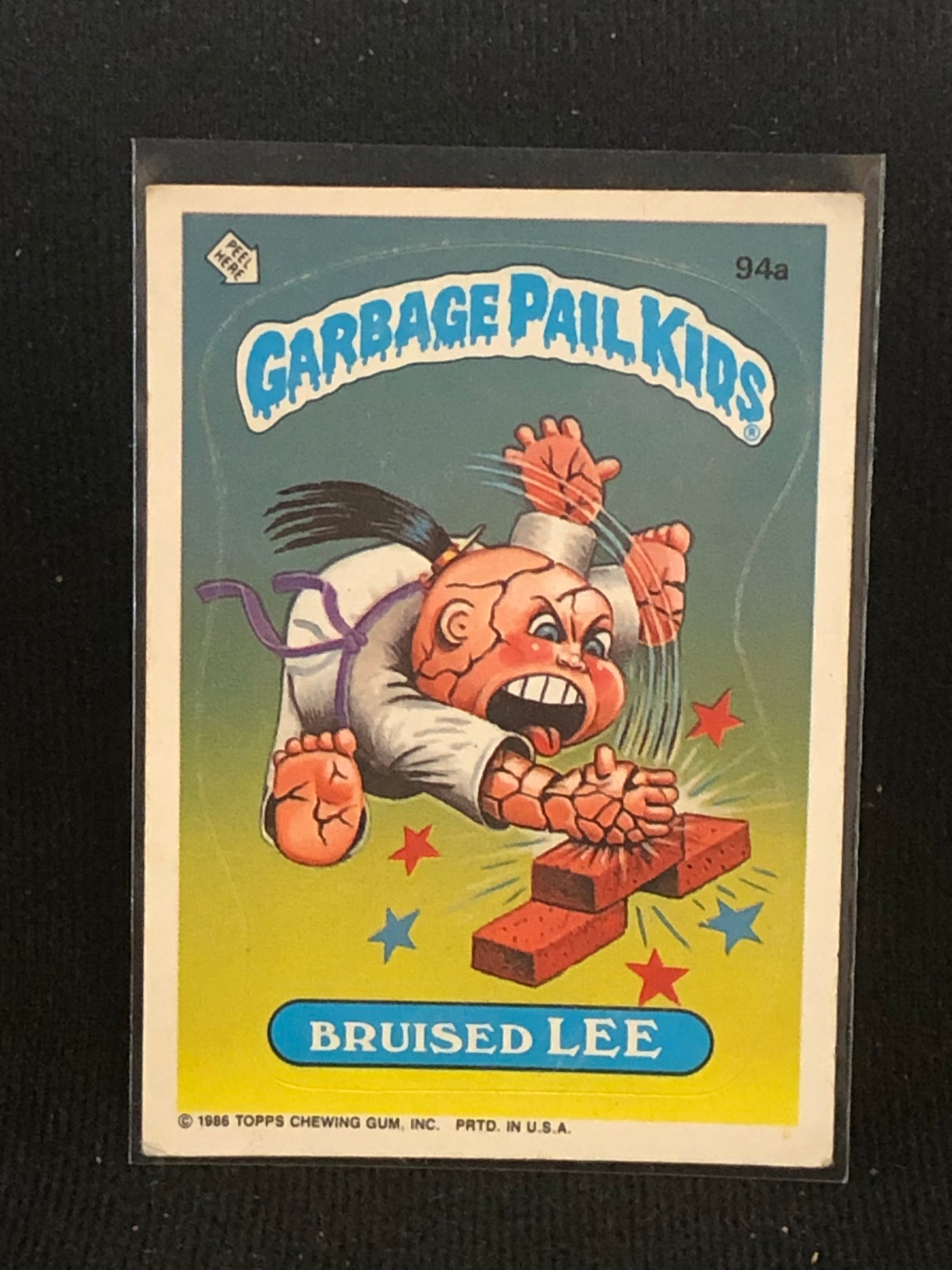 Garbage Pail Kids Original Series 3 (os3) 94a Bruised Lee