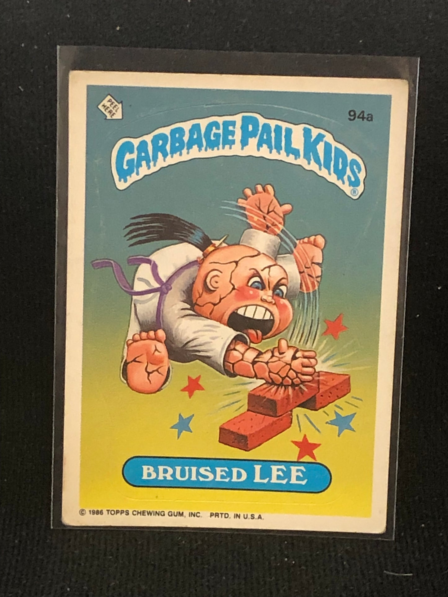 Garbage Pail Kids Original Series 3 (os3) 94a Bruised Lee