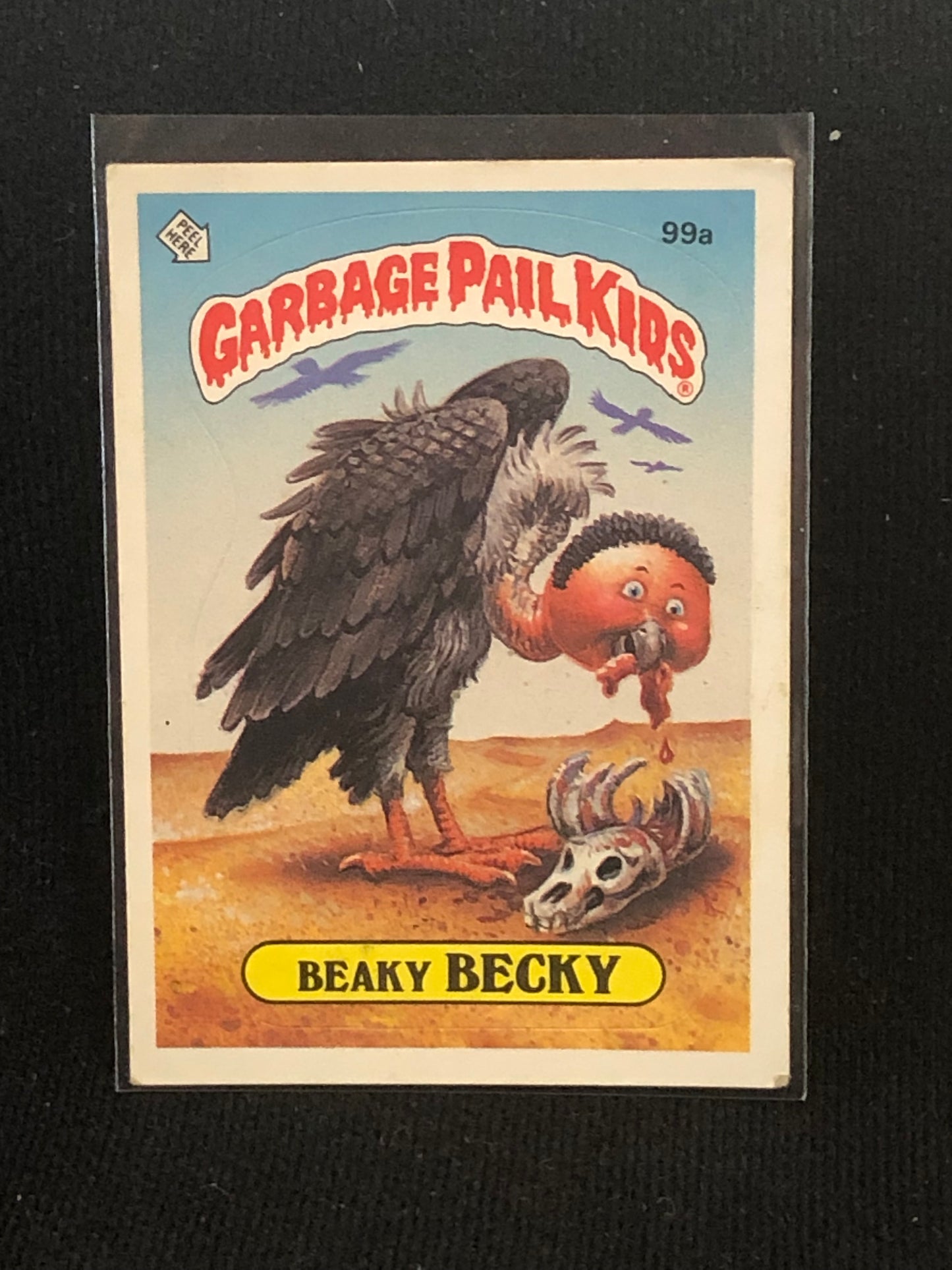 Garbage Pail Kids Original Series 3 (os3) 99a Beaky Becky