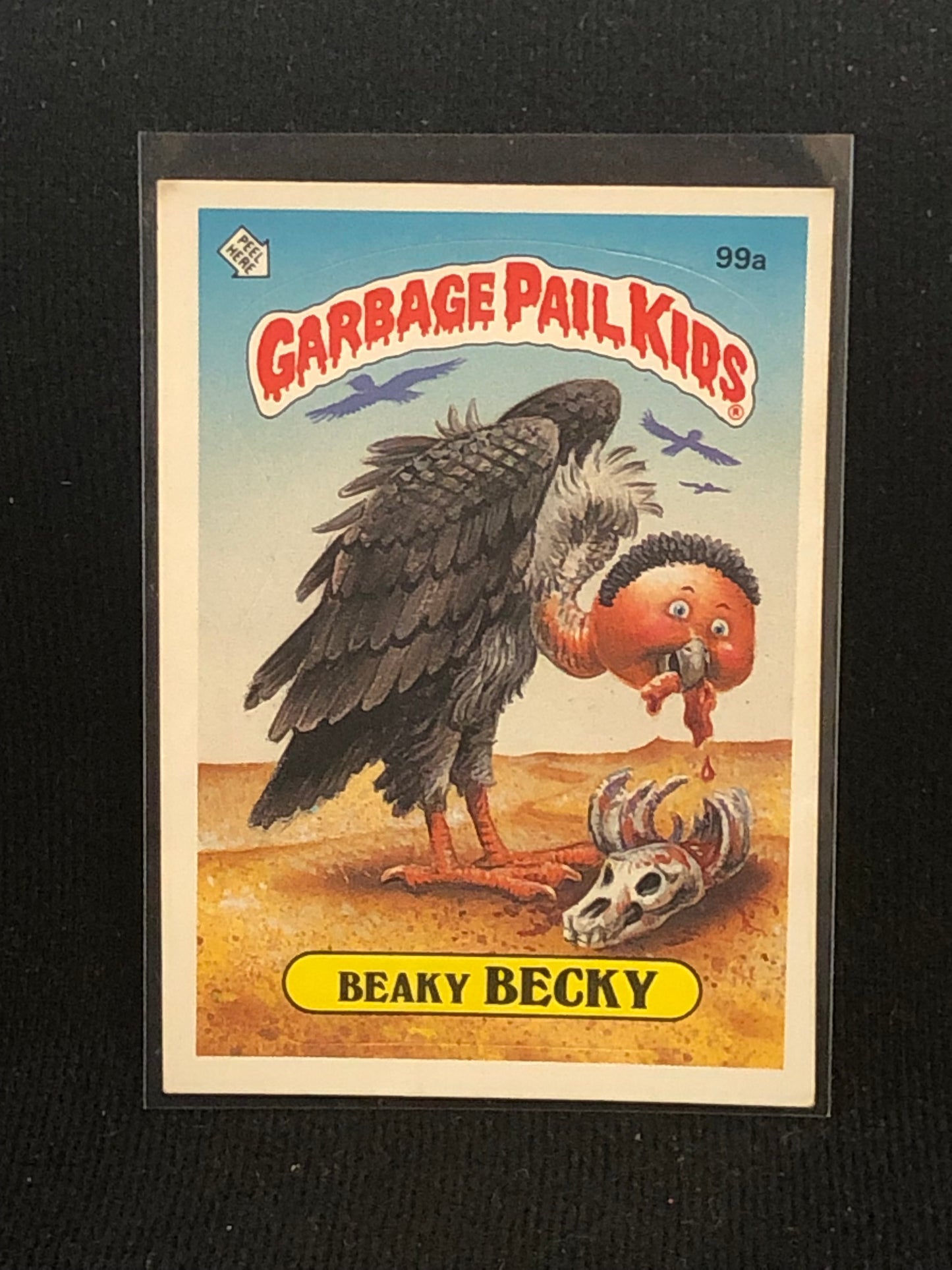 Garbage Pail Kids Original Series 3 (os3) 99a Beaky Becky