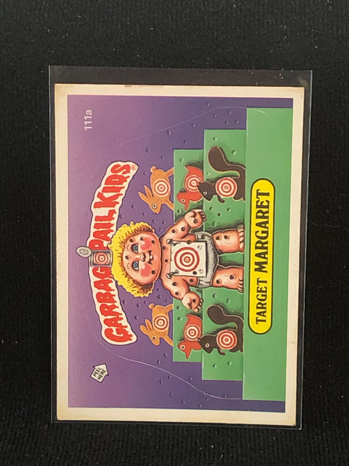 Garbage Pail Kids Original Series 3 (os3) 111a Target Margaret