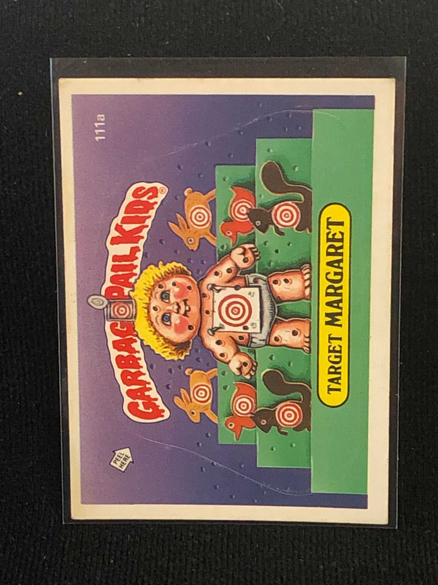 Garbage Pail Kids Original Series 3 (os3) 111a Target Margaret