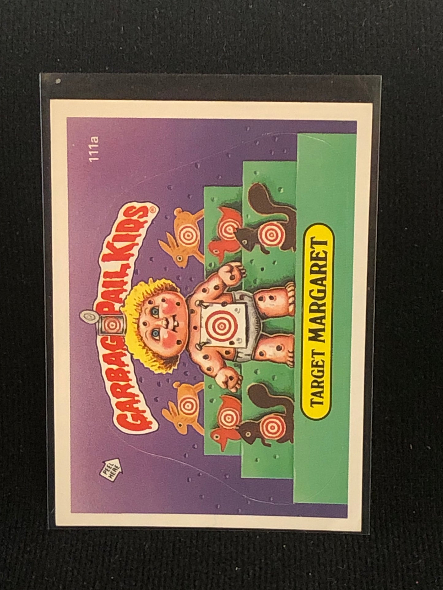 Garbage Pail Kids Original Series 3 (os3) 111a Target Margaret