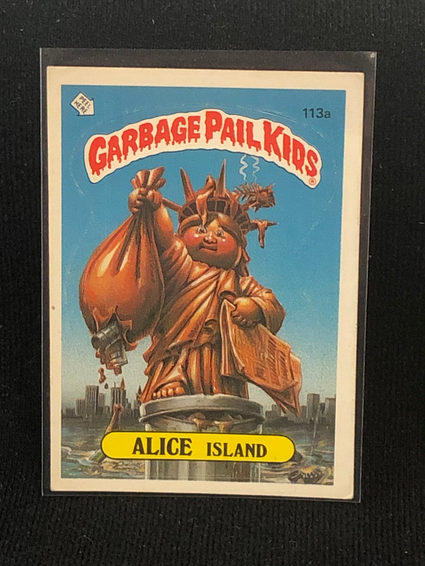 Garbage Pail Kids Original Series 3 (os3) 113a Alice Island