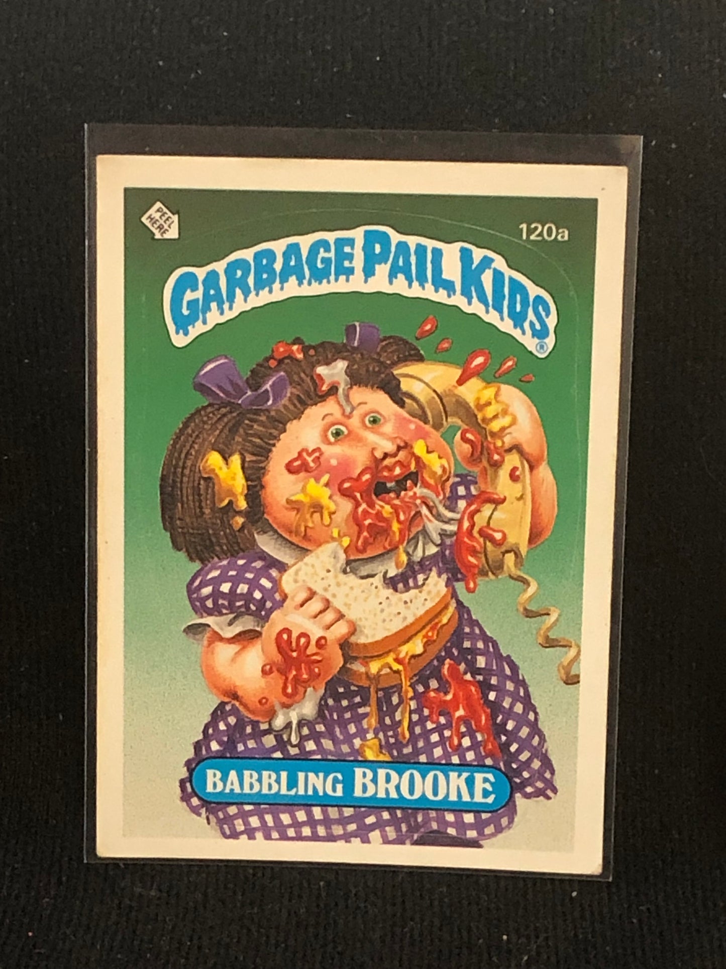 Garbage Pail Kids Original Series 3 (os3) 120a Babbling Brooke