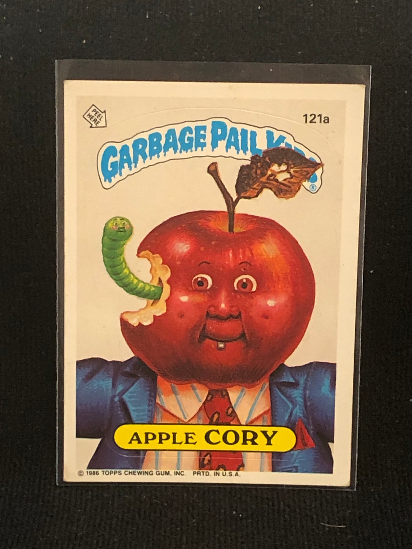 Garbage Pail Kids Original Series 3 (os3) 121a Apple Cory