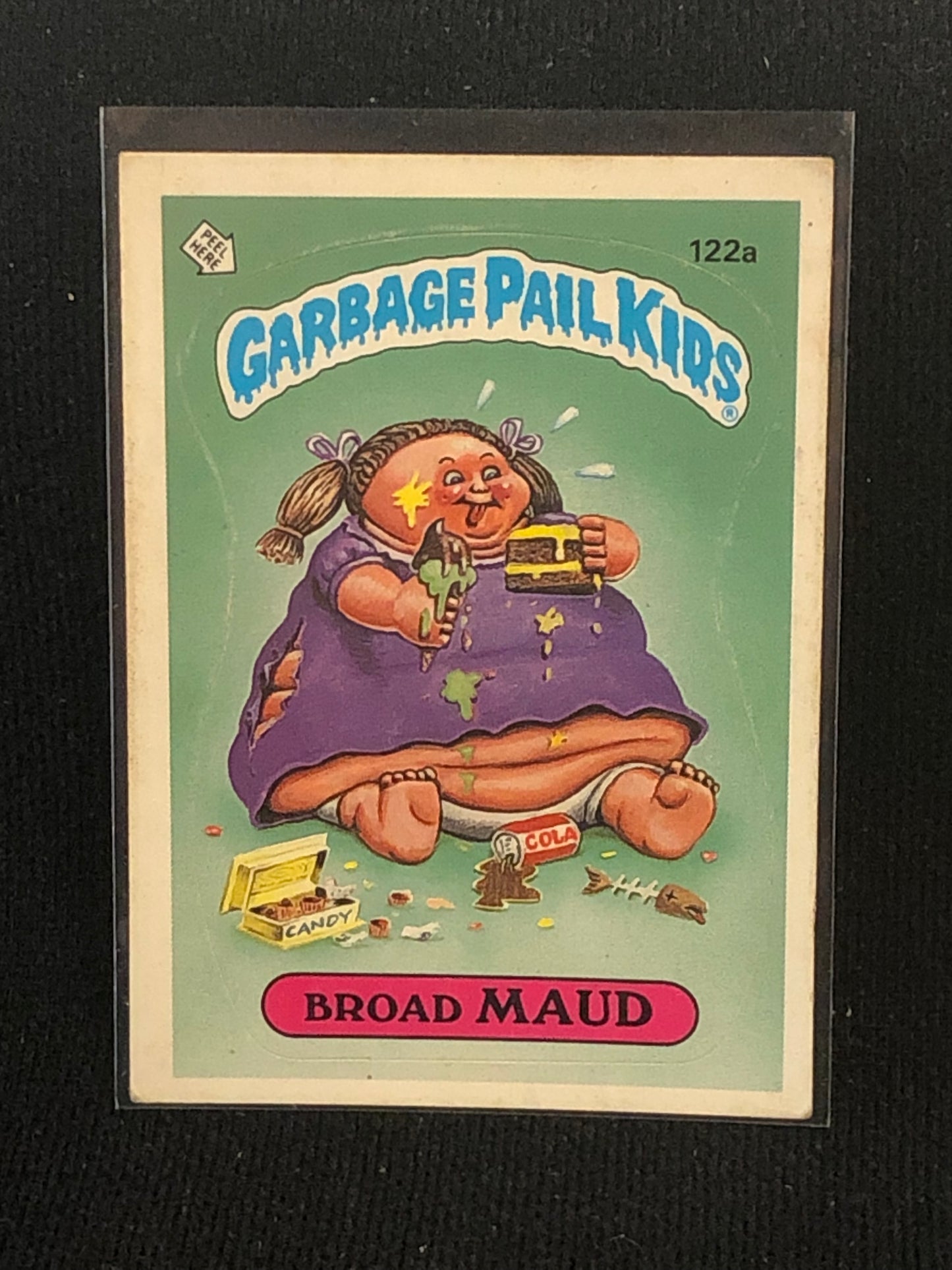 Garbage Pail Kids Original Series 3 (os3) 122a Broad Maud