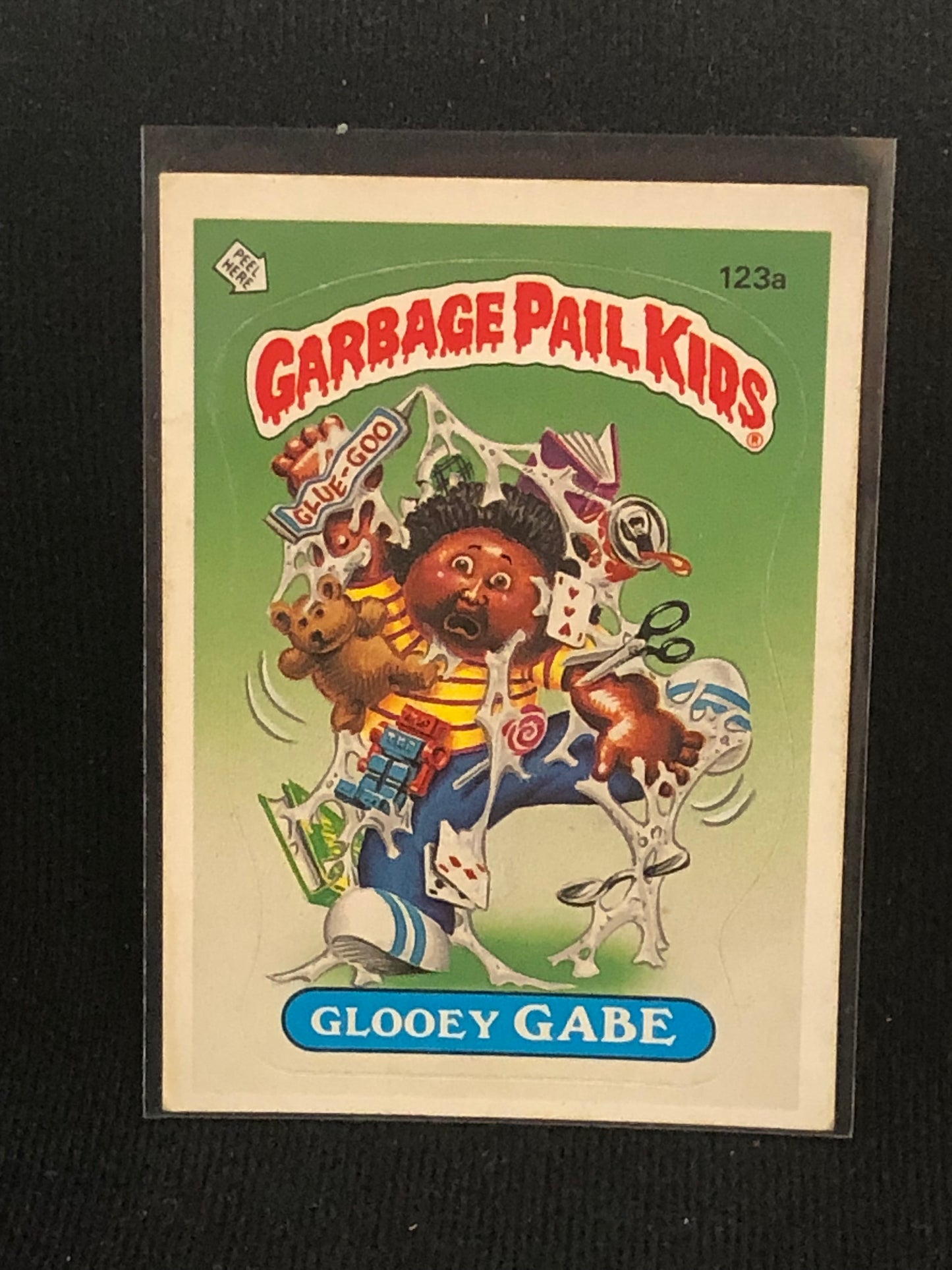 Garbage Pail Kids Original Series 3 (os3) 123a Glooey Gabe