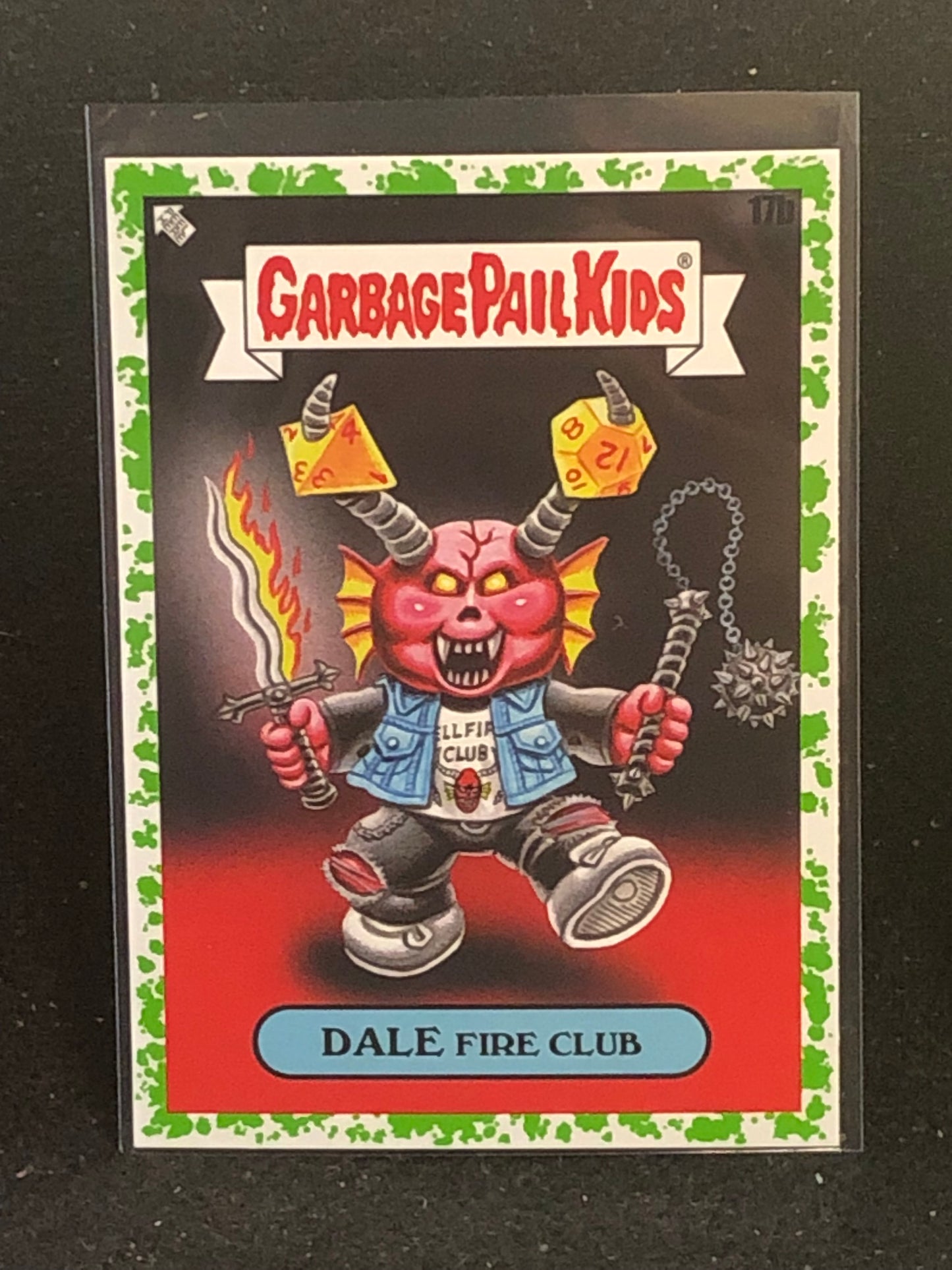 Garbage Pail Kids Kids At Play U-PICK Green Parallel Singles 1a-50b