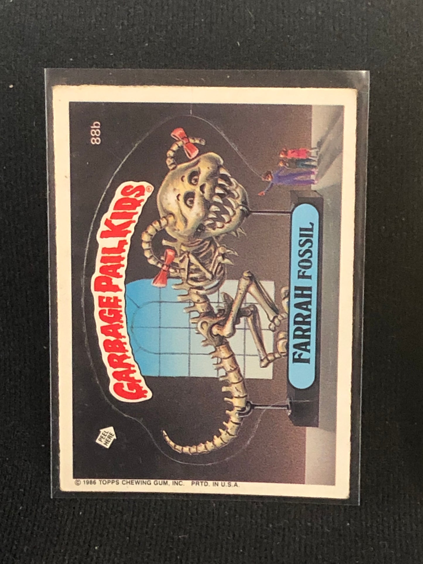 Garbage Pail Kids Original Series 3 (os3) 88b Farrah Fossil