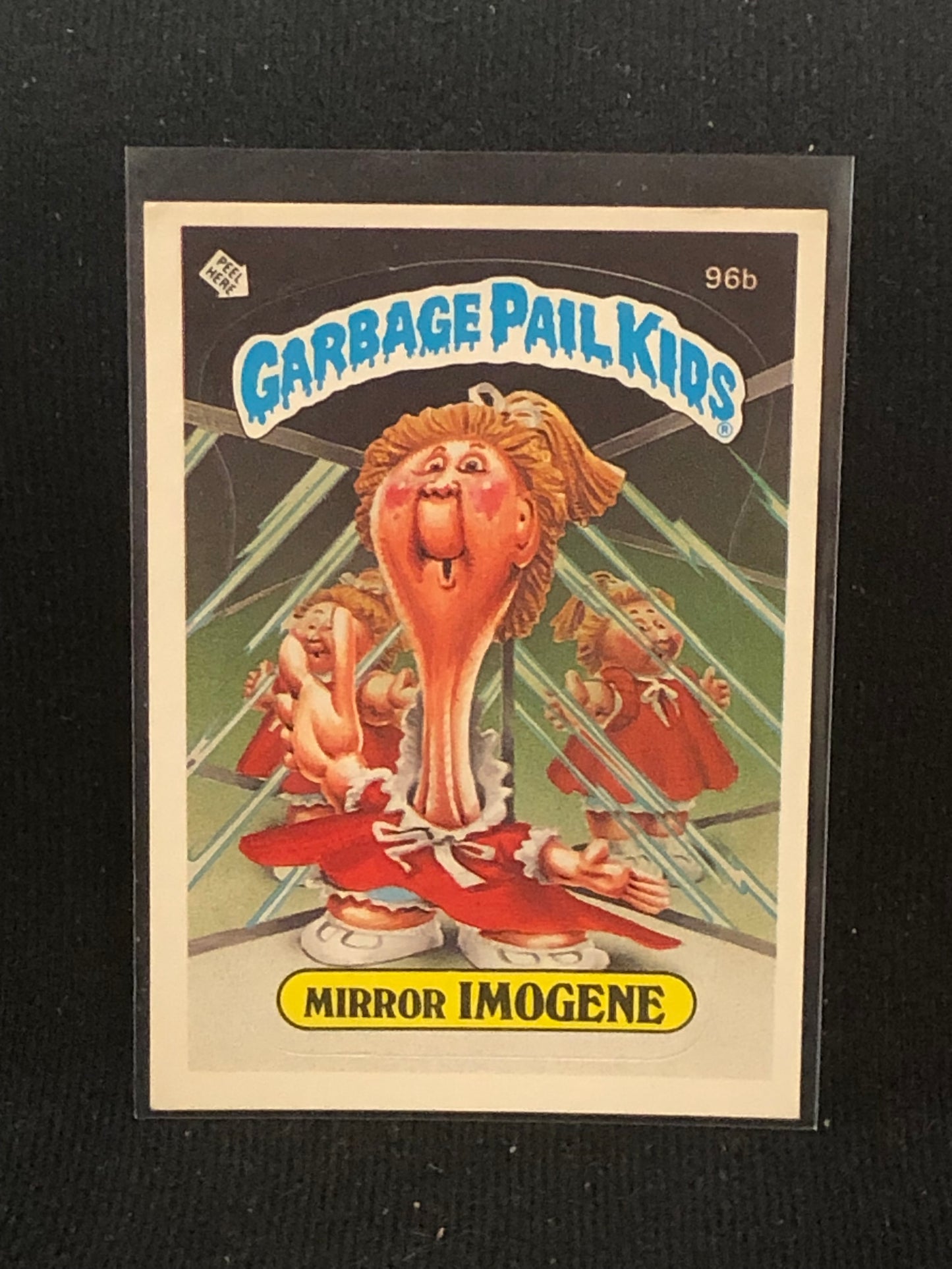 Garbage Pail Kids Original Series 3 (os3) 96b Mirror Imogene