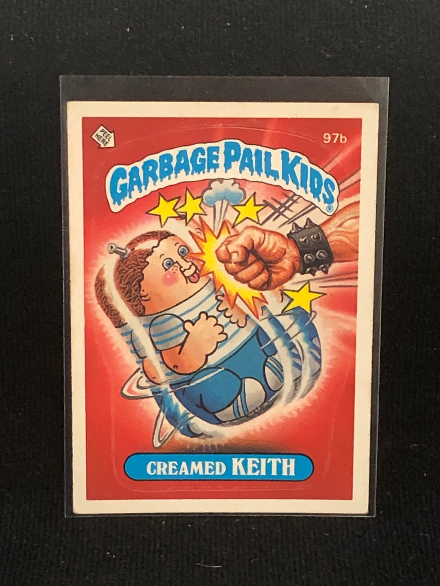 Garbage Pail Kids Original Series 3 (os3) 97b Creamed Keith