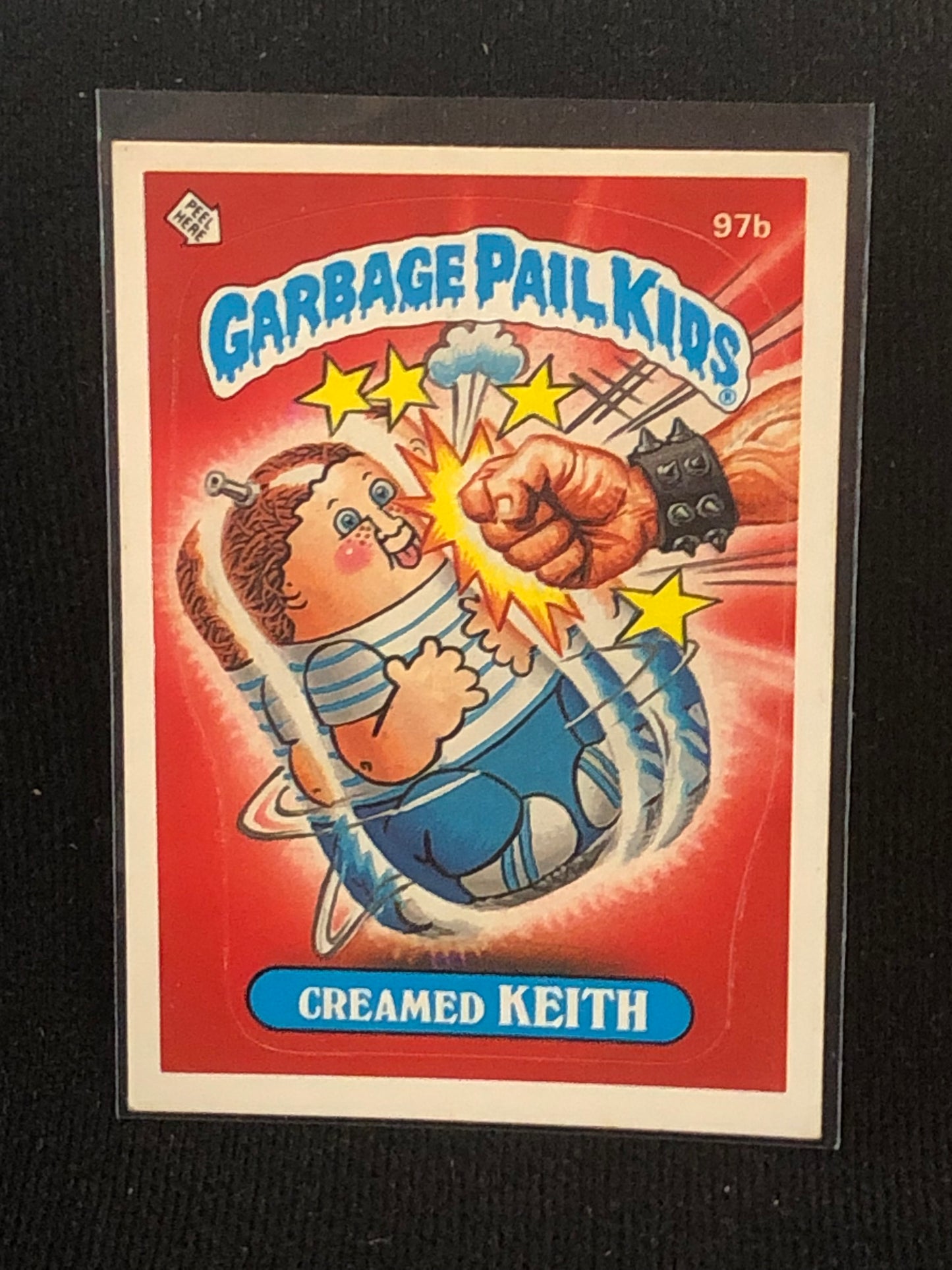 Garbage Pail Kids Original Series 3 (os3) 97b Creamed Keith