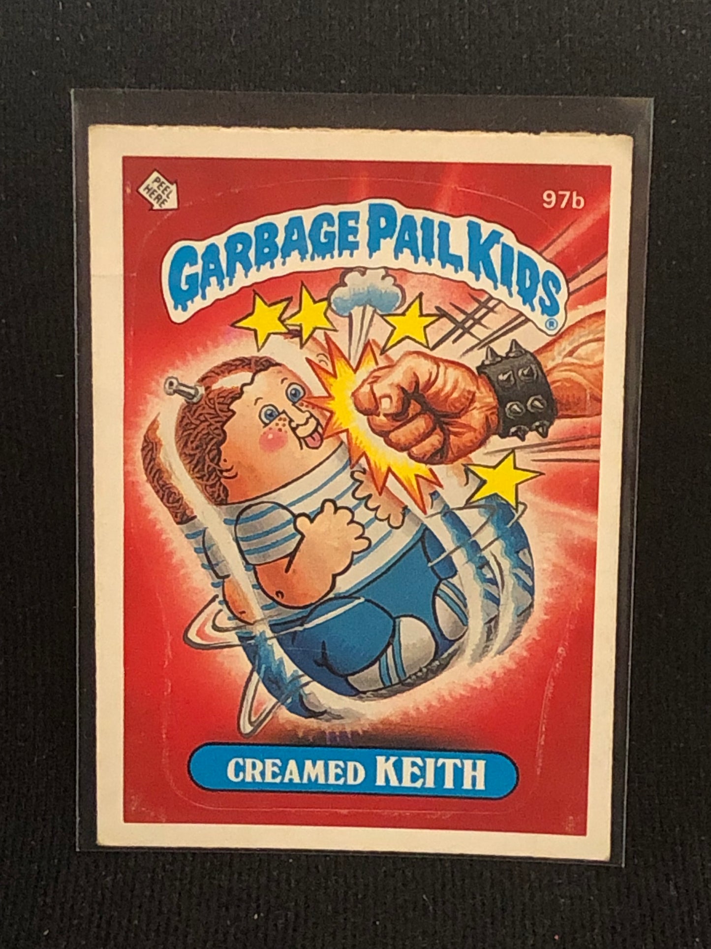 Garbage Pail Kids Original Series 3 (os3) 97b Creamed Keith