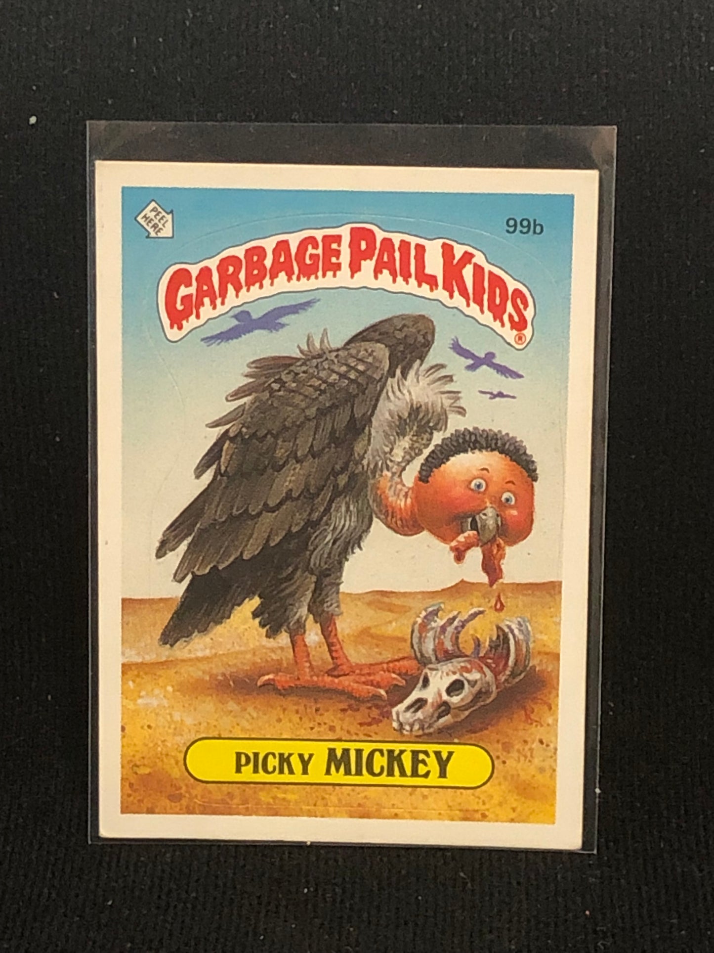 Garbage Pail Kids Original Series 3 (os3) 99b Picky Mickey