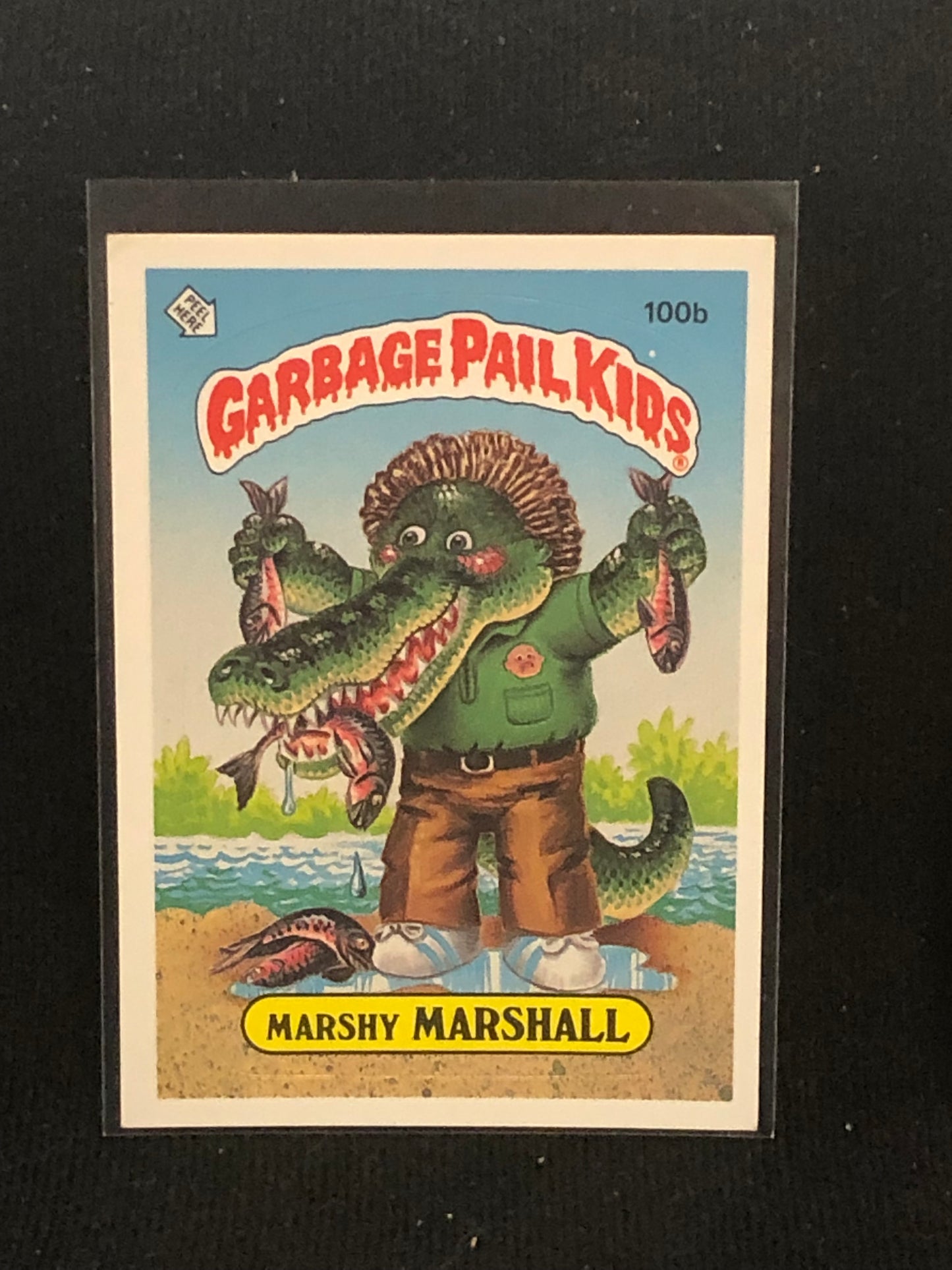 Garbage Pail Kids Original Series 3 (os3) 100b Marshy Marshall