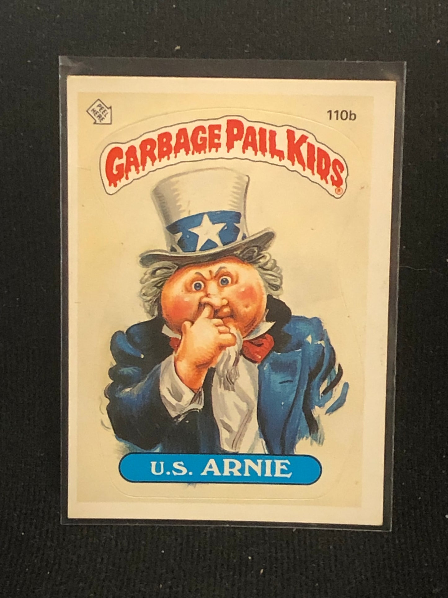 Garbage Pail Kids Original Series 3 (os3) 110b U.S. Arnie