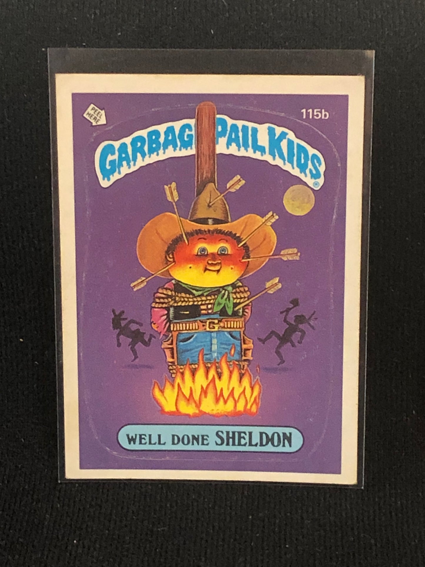 Garbage Pail Kids Original Series 3 (os3) 115b Well Done Sheldon