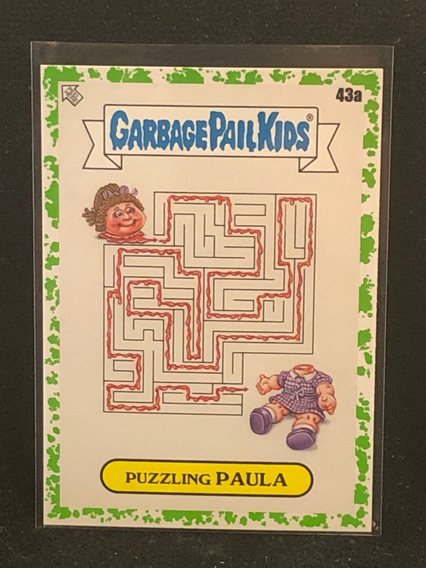 Garbage Pail Kids Kids At Play U-PICK Green Parallel Singles 1a-50b