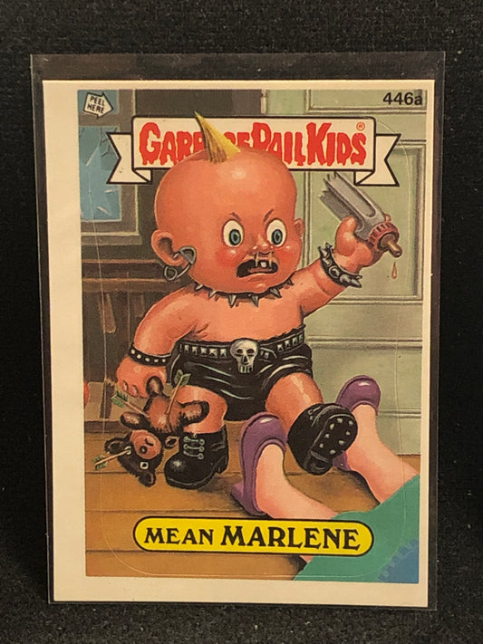 Garbage Pail Kids Original Series 11 (os11) 446a Mean Marlene