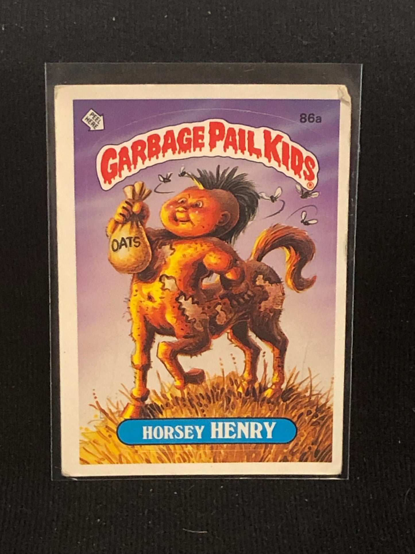 Garbage Pail Kids Original Series 3 (os3) 86a Horsey Henry