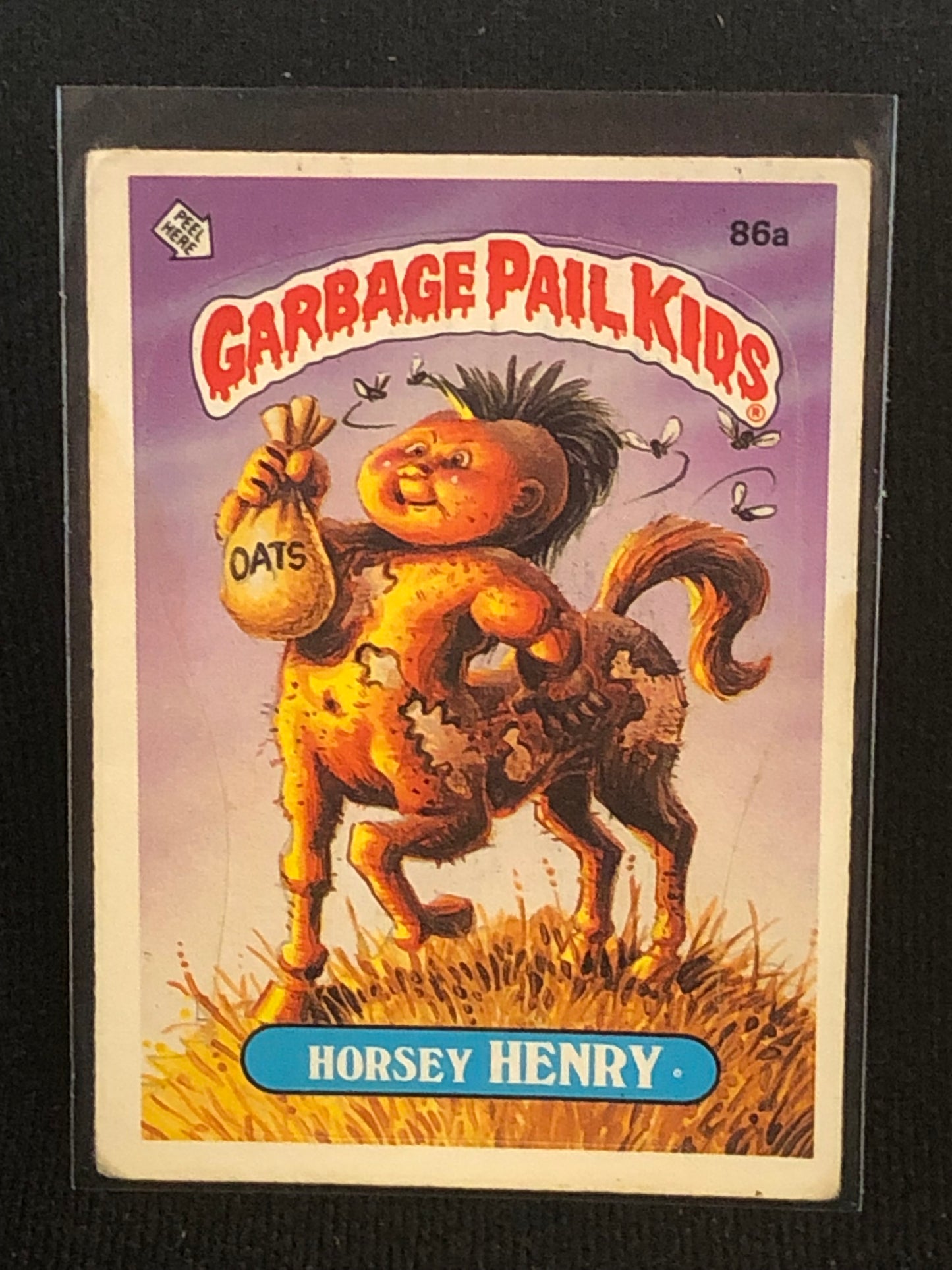 Garbage Pail Kids Original Series 3 (os3) 86a Horsey Henry