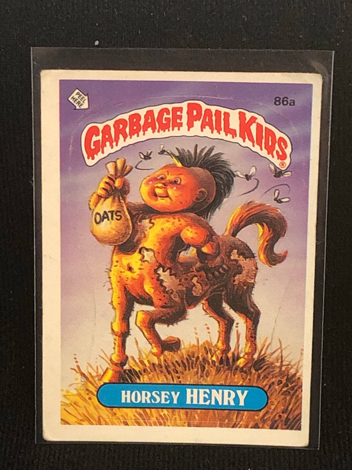 Garbage Pail Kids Original Series 3 (os3) 86a Horsey Henry