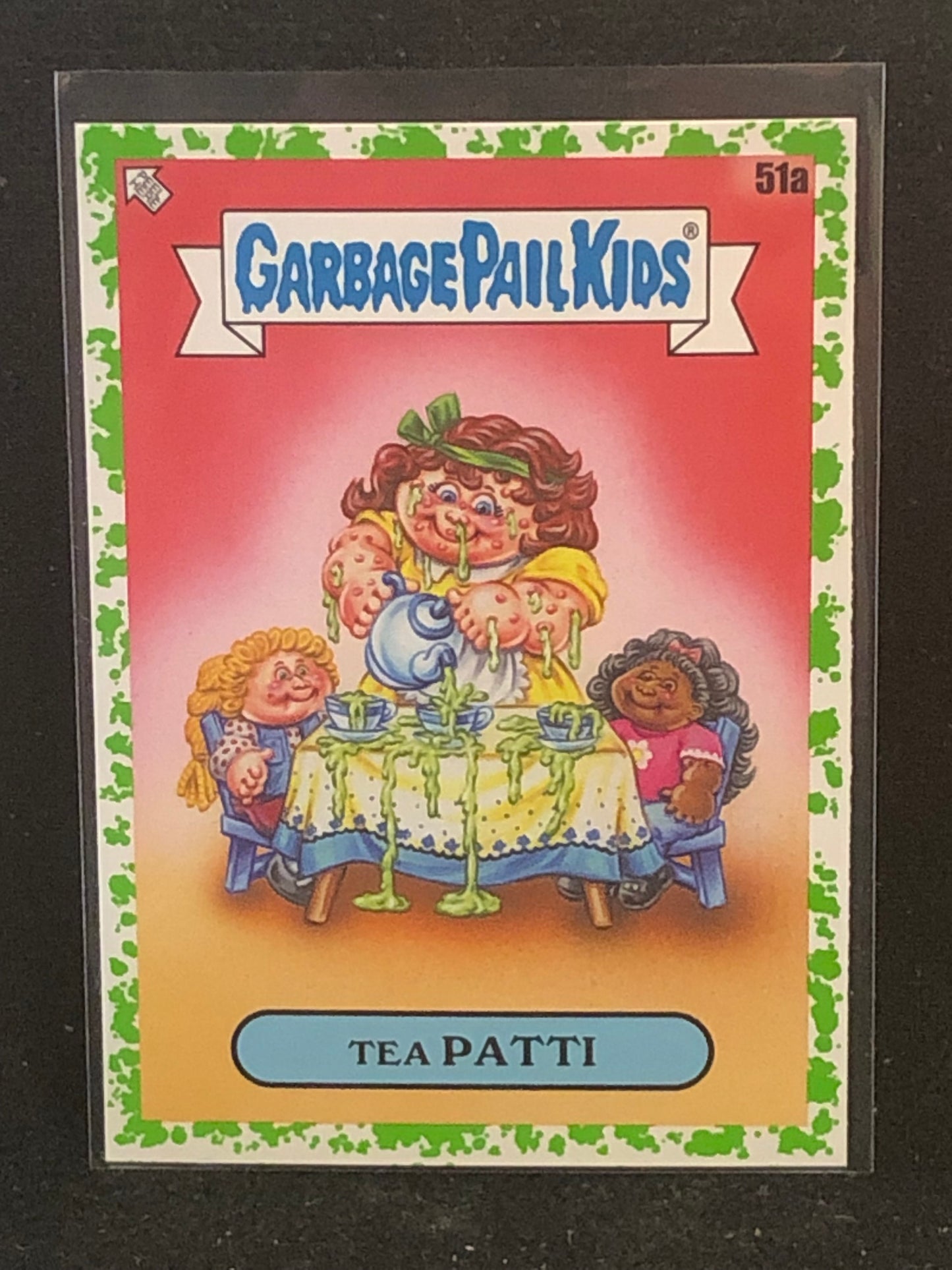 Garbage Pail Kids Kids At Play U-PICK Green Parallel Singles