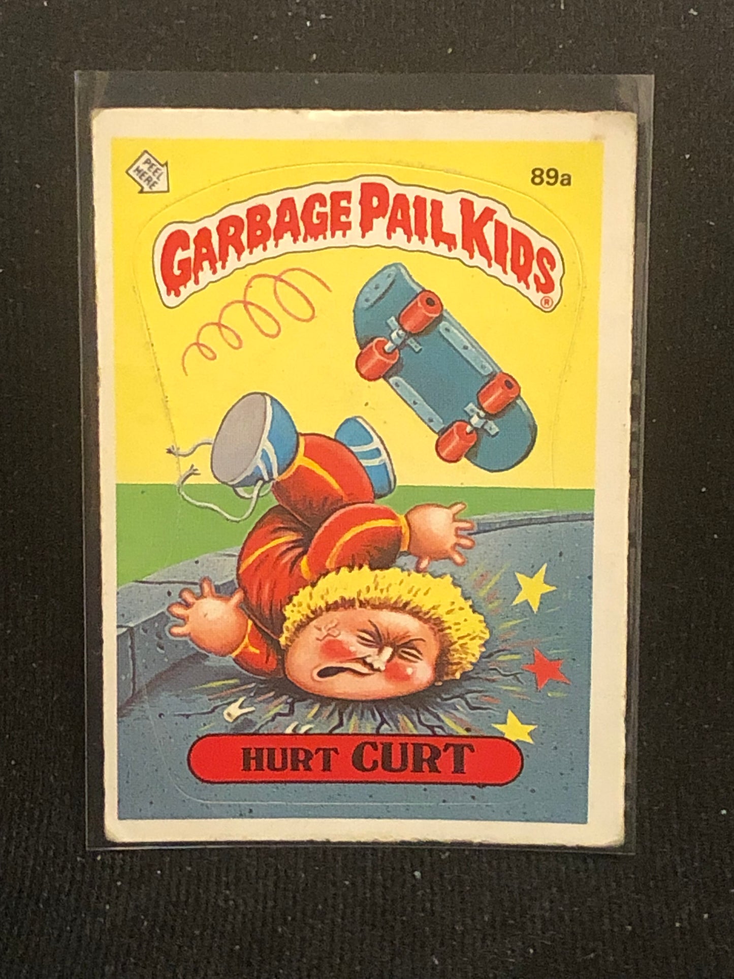 Garbage Pail Kids Original Series 3 (os3) 89a Hurt Curt