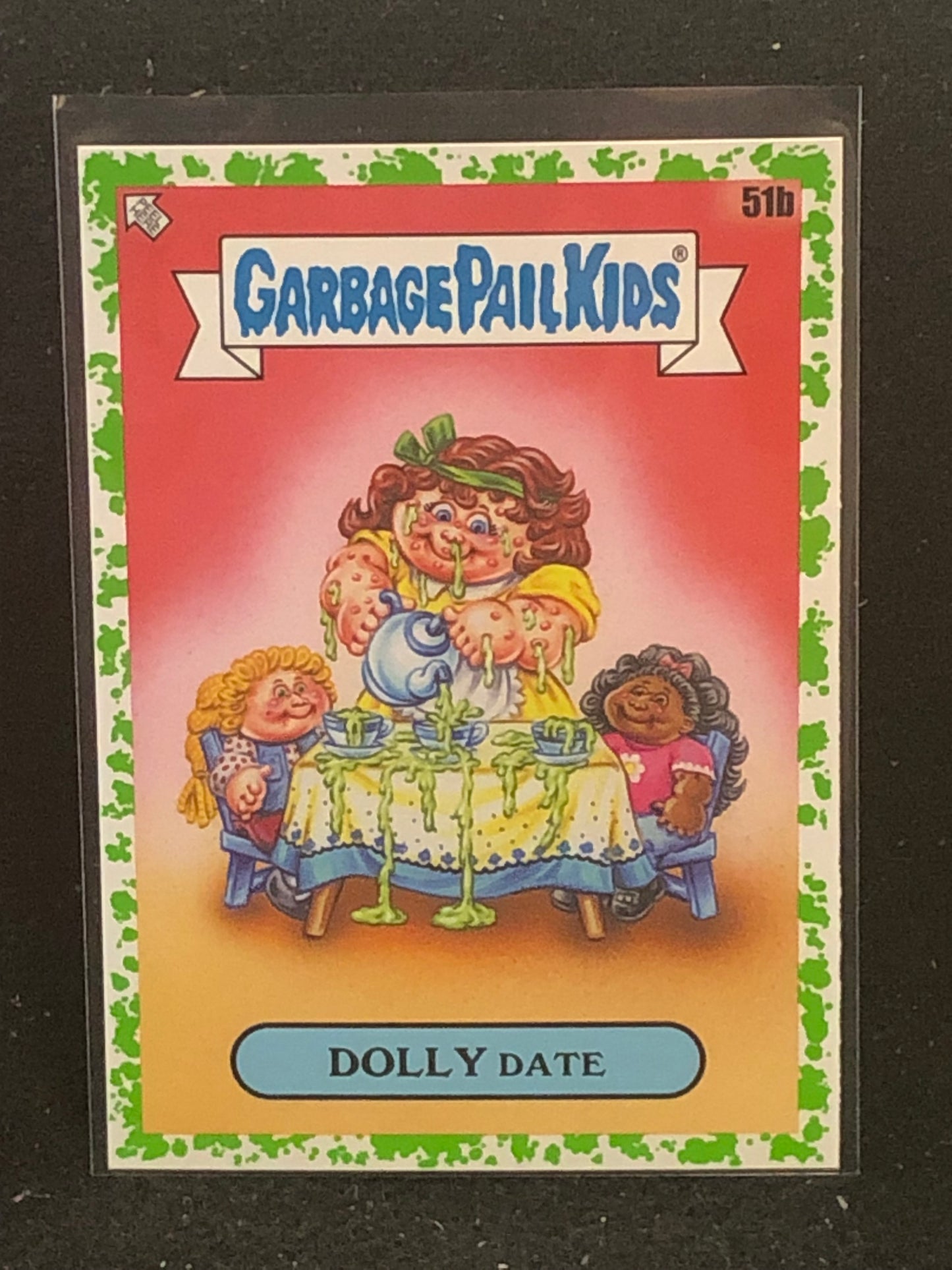 Garbage Pail Kids Kids At Play U-PICK Green Parallel Singles